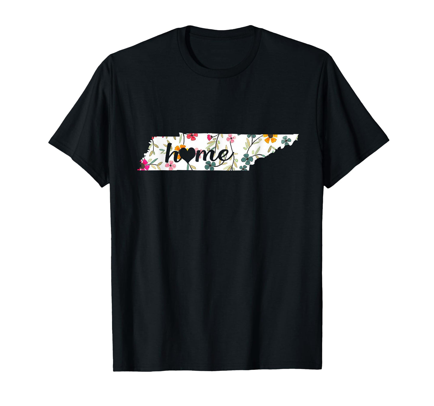 Floral Tennessee Home Tennessee T-Shirt - Streetwear Style for Adults - T-Shirt, Sweatshirt, Hoodie
