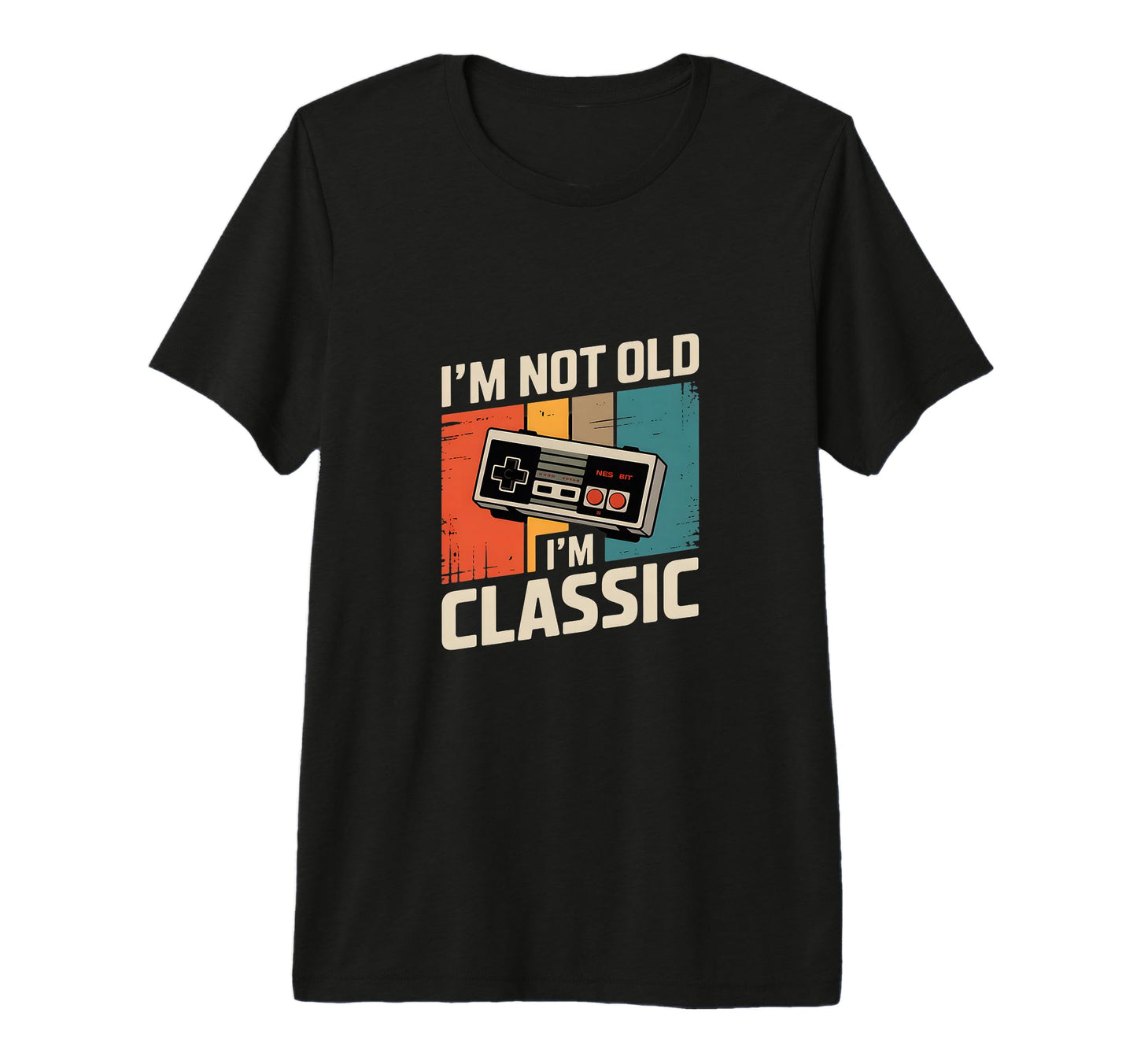 Funny Gaming Im Not Old Im Tri Blend T-Shirt - Streetwear Style for Adults - T-Shirt, Sweatshirt, Hoodie