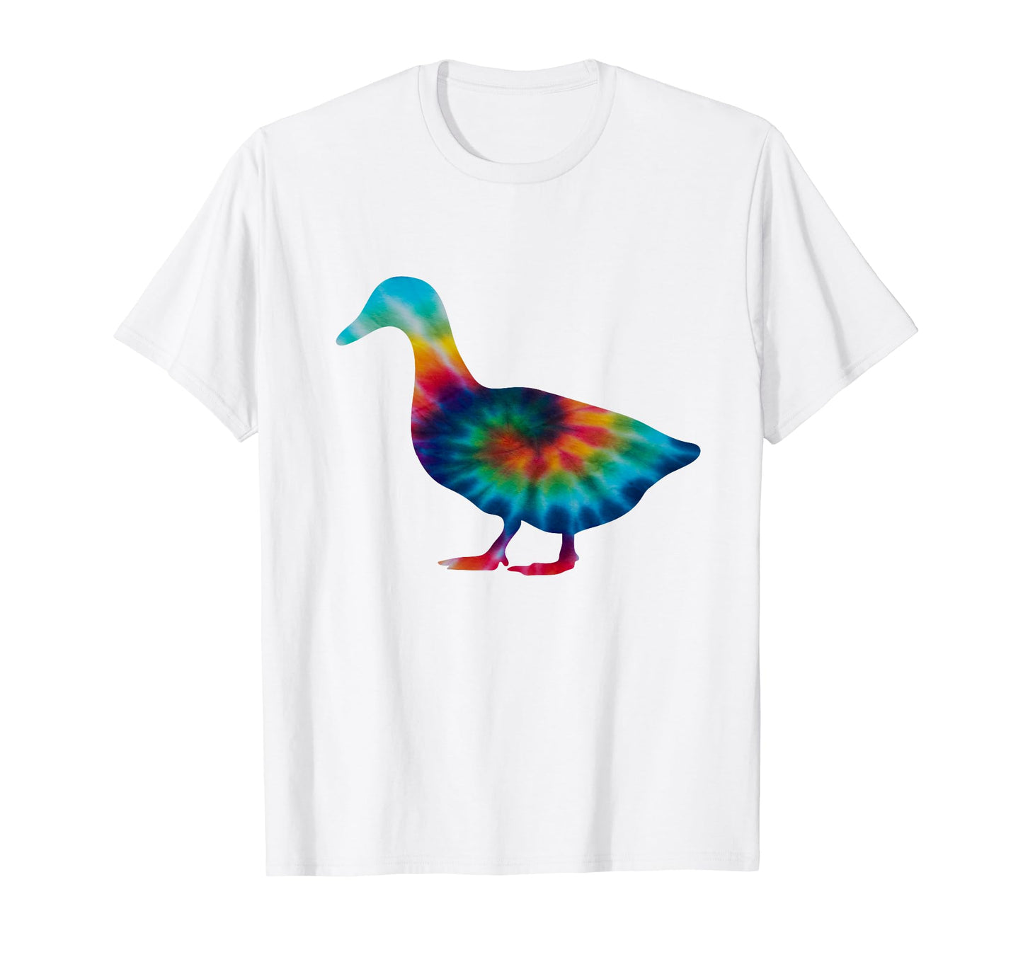 Funny Duck Tie Dye Psychedelic Trippy T-Shirt - Fun Novelty Design Unisex - T-Shirt, Sweatshirt, Hoodie