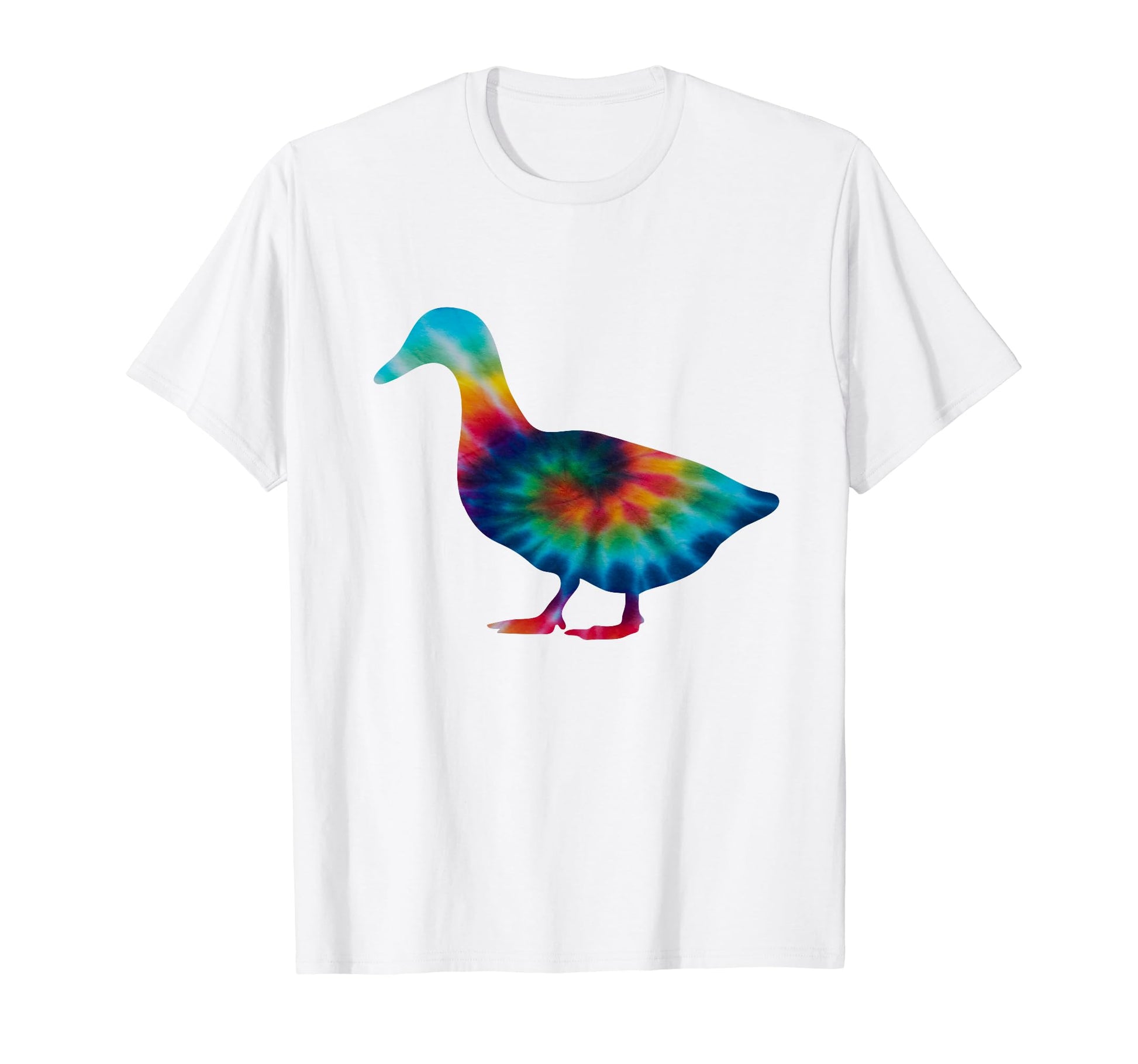 Funny Duck Tie Dye Psychedelic Trippy T-Shirt - Fun Novelty Design Unisex - T-Shirt, Sweatshirt, Hoodie