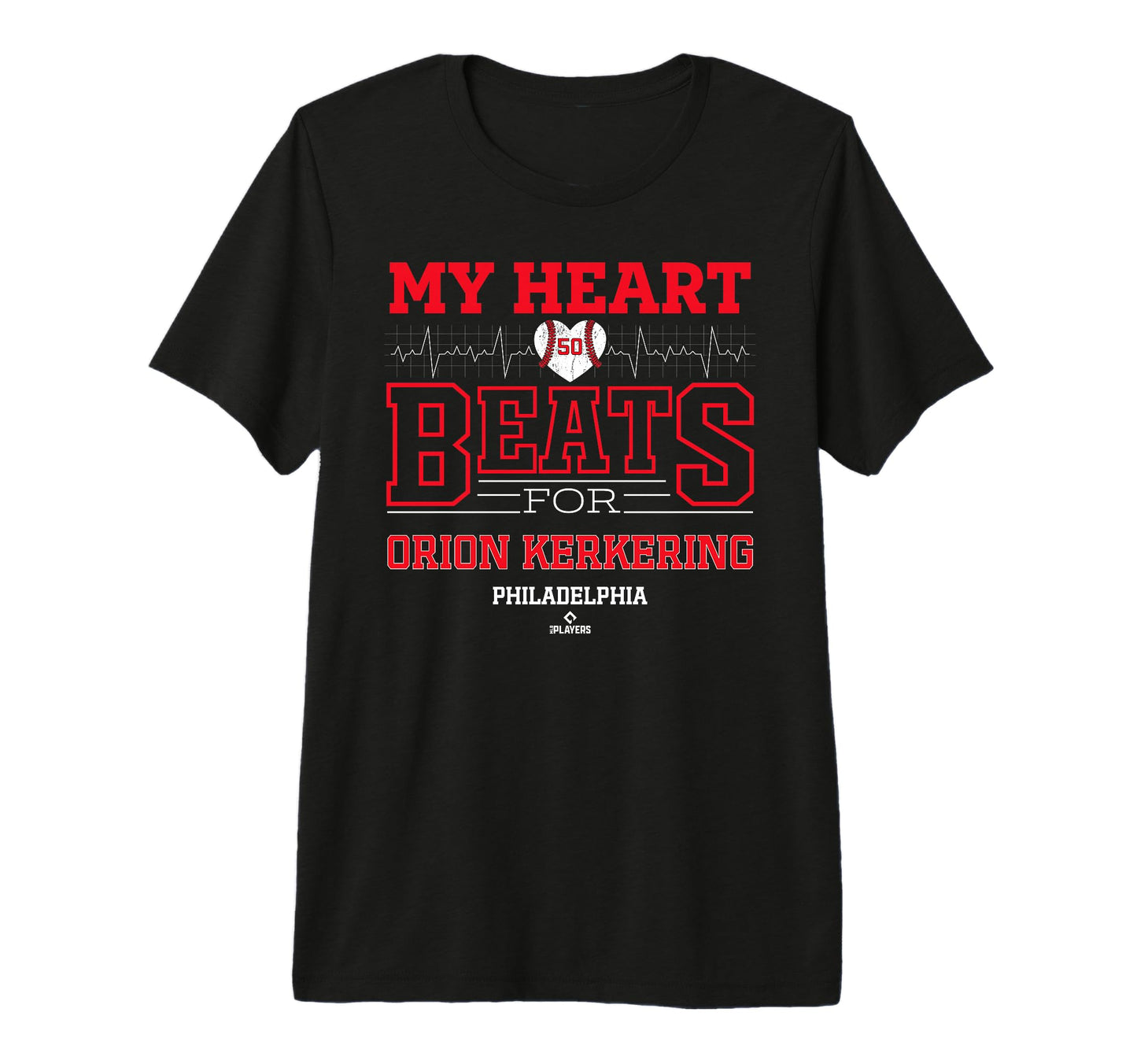 My Heart Beats Orion Kerkering T-Shirt - Fun Novelty Design for Adults - T-Shirt, Sweatshirt, Hoodie