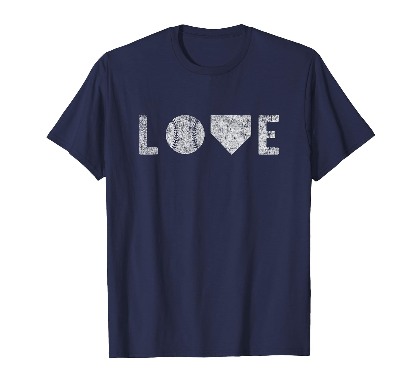 Distressed I Love Baseball And T-Shirt - Aesthetic Graphic Men Women - T-Shirt, Sweatshirt, Hoodie