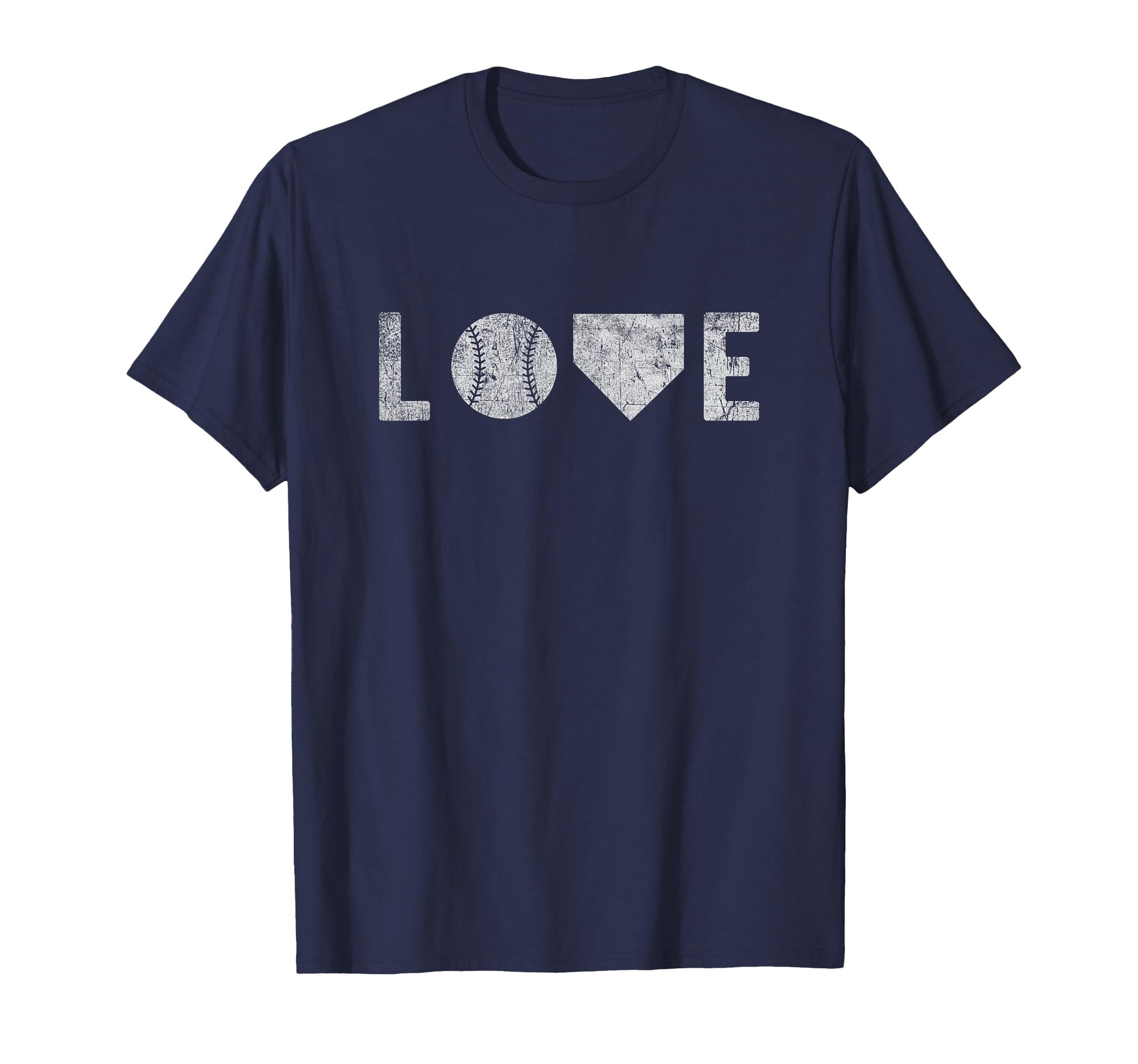 Distressed I Love Baseball And T-Shirt - Aesthetic Graphic Men Women - T-Shirt, Sweatshirt, Hoodie