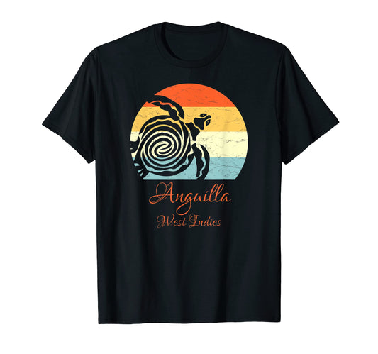 Anguilla West Indies Sea Turtle T-Shirt - Streetwear Style Men Women - T-Shirt, Sweatshirt, Hoodie
