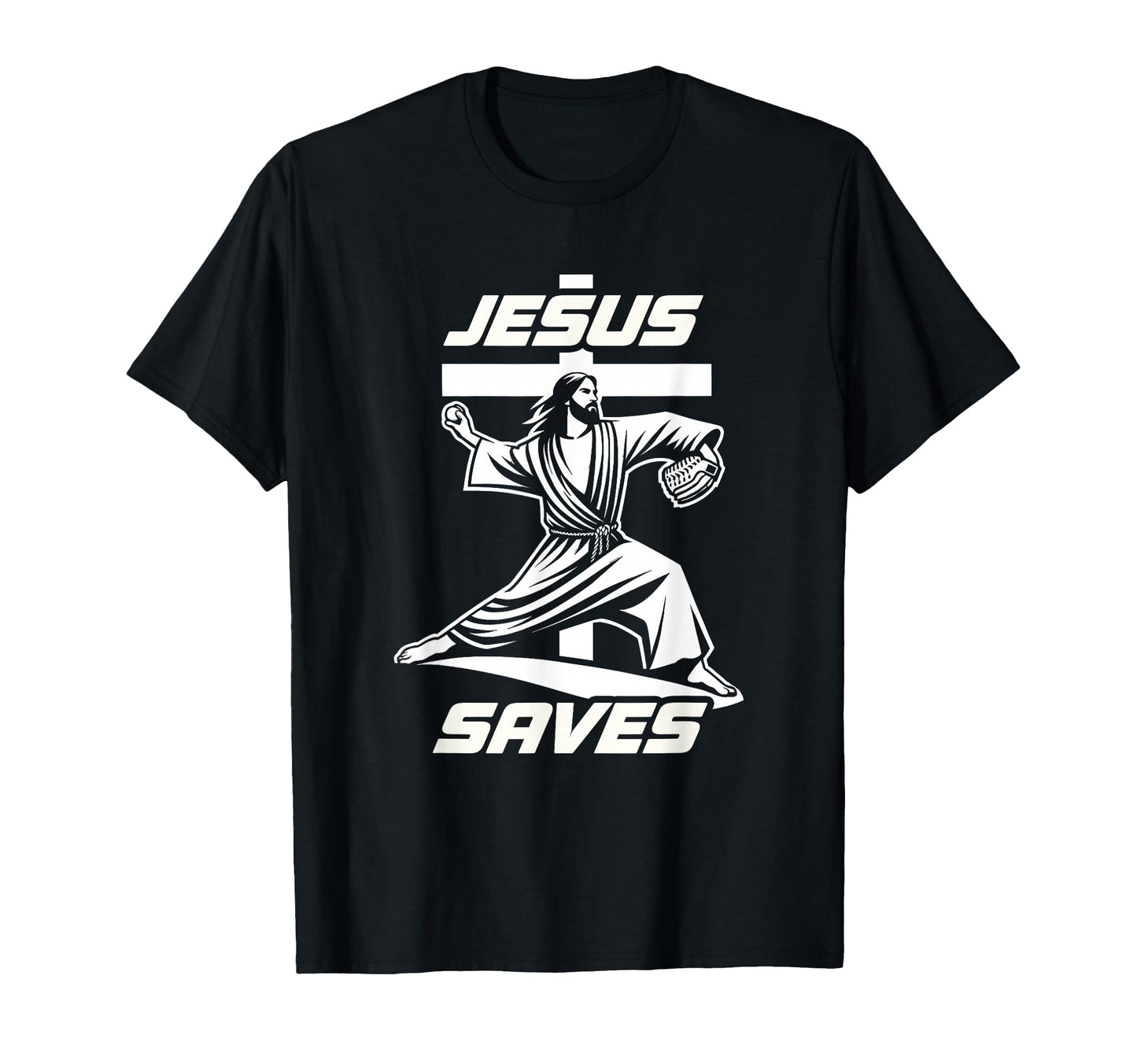 Baseball Christian Pitcher Christ T-Shirt - Aesthetic Graphic Men Women - T-Shirt, Sweatshirt, Hoodie
