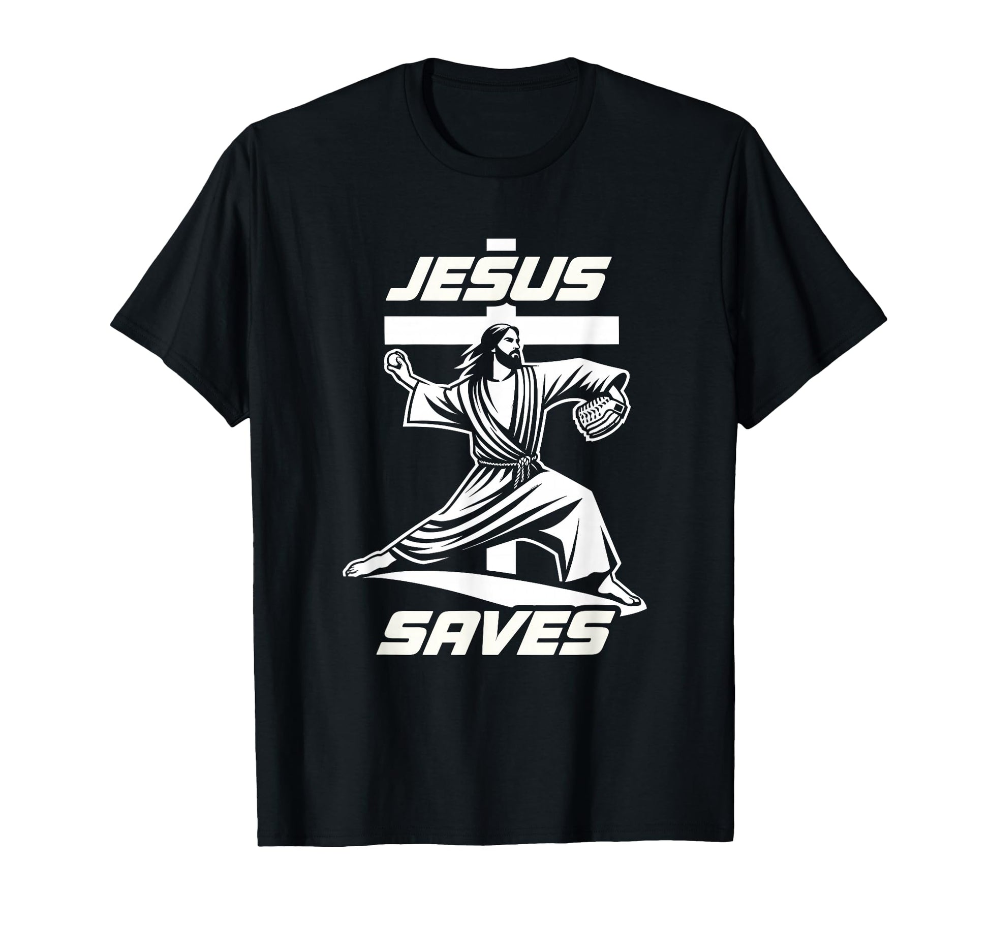 Baseball Christian Pitcher Christ T-Shirt - Aesthetic Graphic Men Women - T-Shirt, Sweatshirt, Hoodie