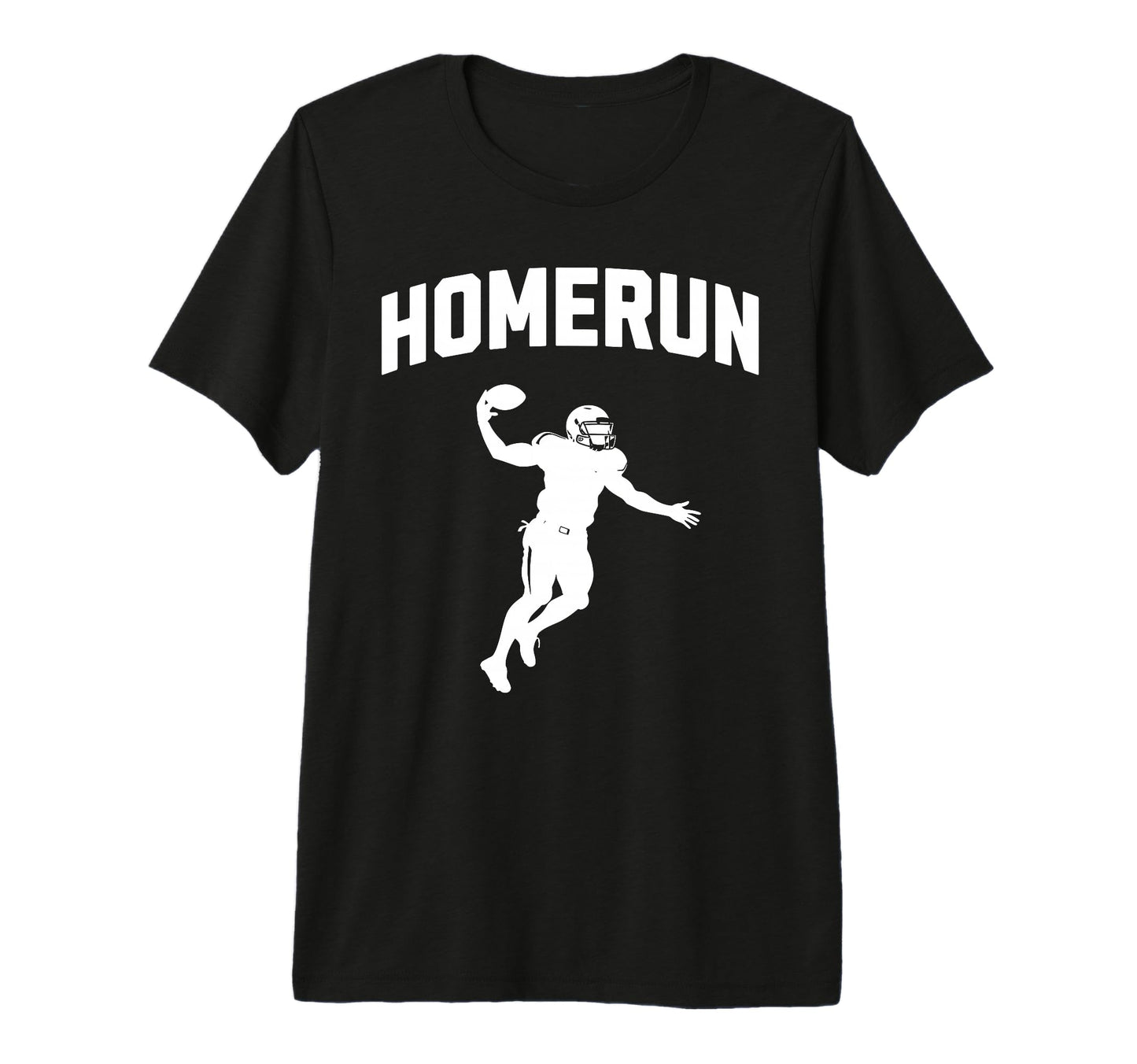 Funny Anti Sport Homerun Football Tri T-Shirt - Novelty Apparel Men Women - T-Shirt, Sweatshirt, Hoodie