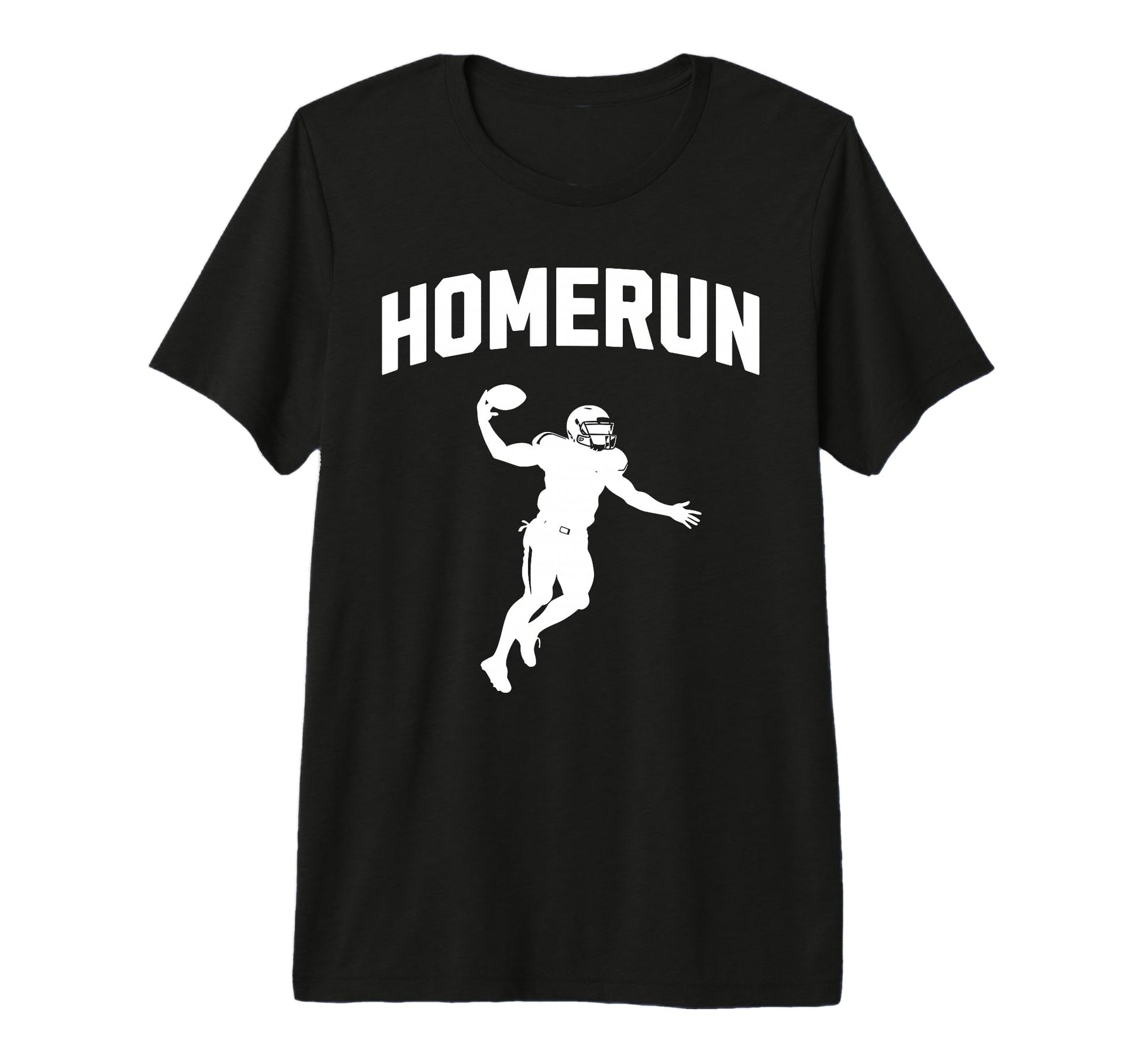 Funny Anti Sport Homerun Football Tri T-Shirt - Novelty Apparel Men Women - T-Shirt, Sweatshirt, Hoodie