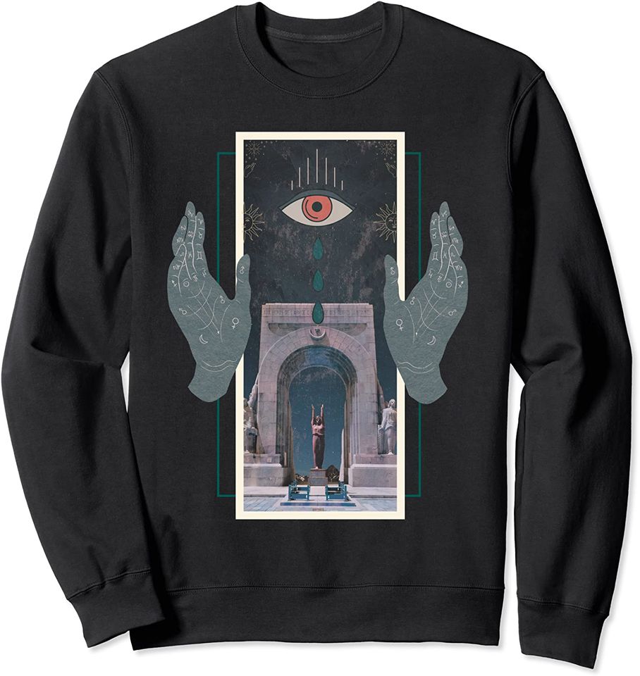 Dark Art Grunge Goth Occult Gothic Aesthetic Girl - Adult & Kids T-Shirts, Sweatshirts & Hoodies apparel design preview 1
