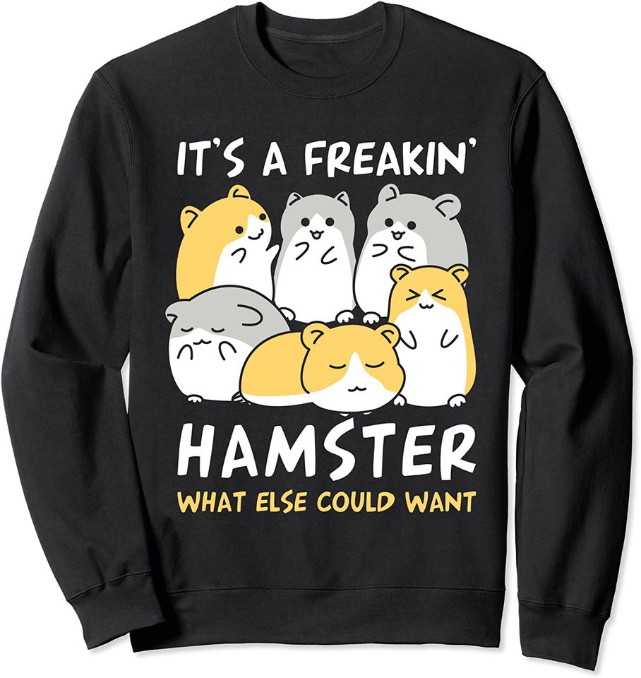 Funny Love Hamsters Cute Animal Toys Pets Lovers - Adult & Kids T-Shirts, Sweatshirts & Hoodies apparel design preview 1