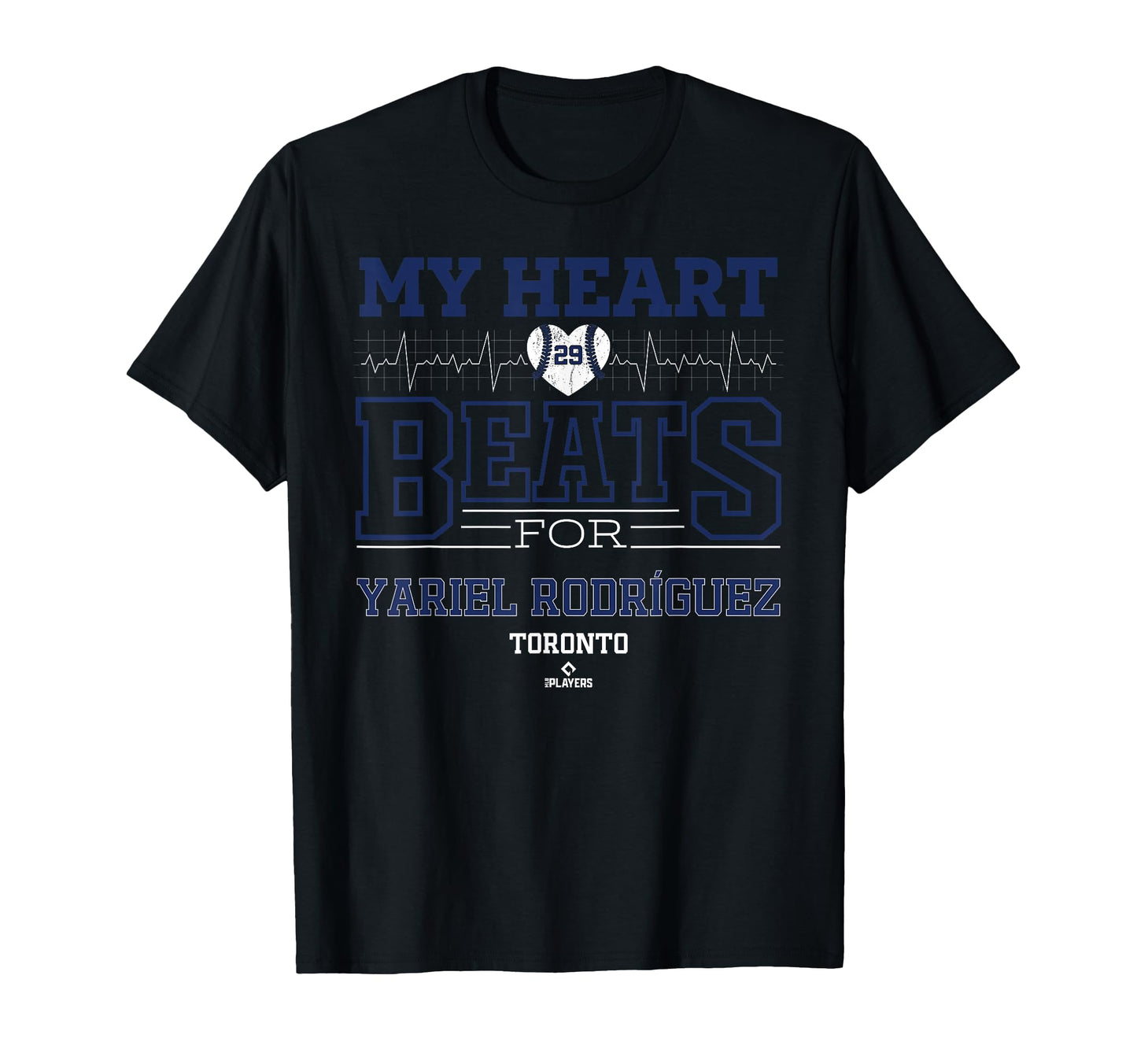 My Heart Beats Yariel Rodr Guez T-Shirt - Fun Novelty Design Unisex - T-Shirt, Sweatshirt, Hoodie