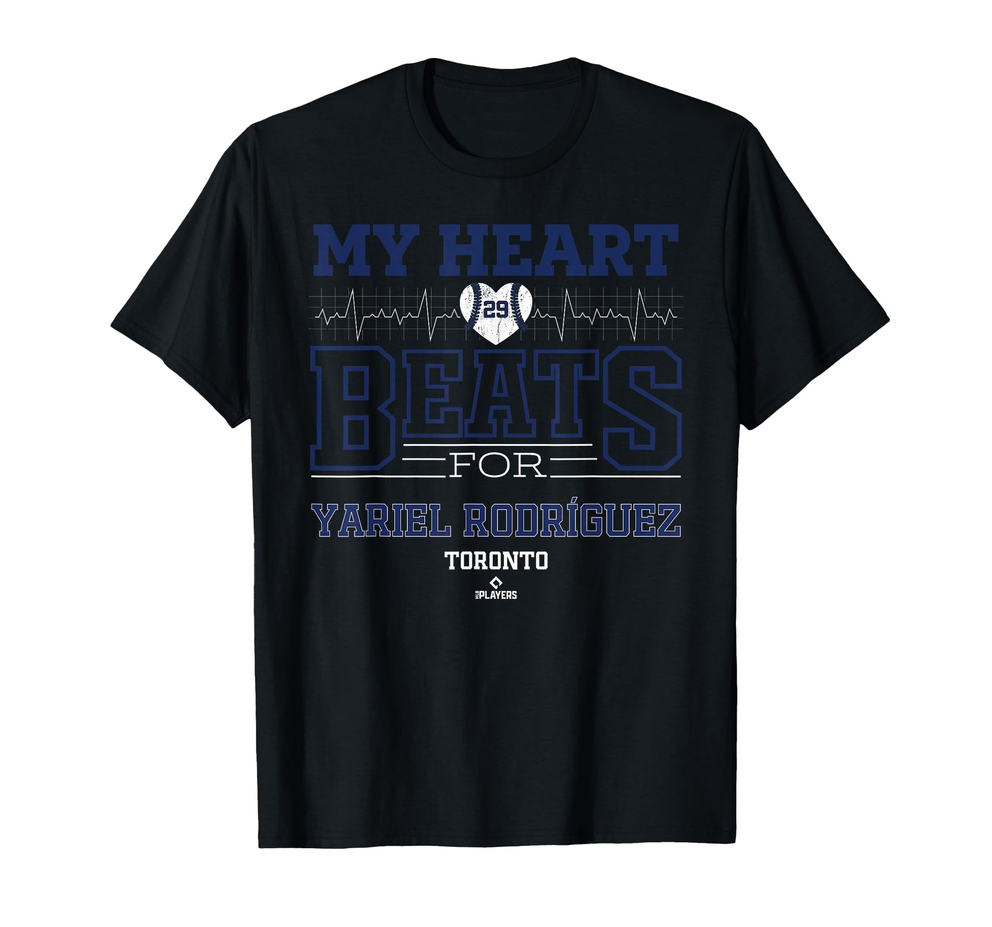 My Heart Beats Yariel Rodr Guez T-Shirt - Fun Novelty Design Unisex - T-Shirt, Sweatshirt, Hoodie