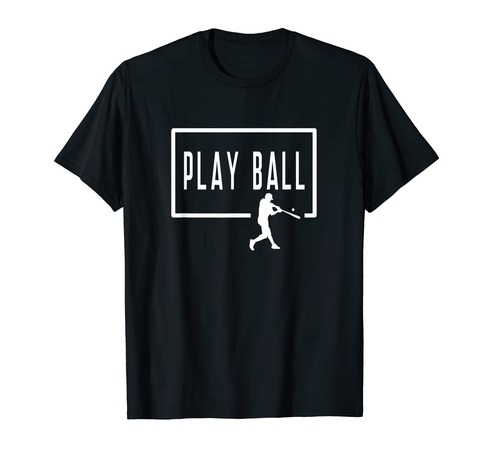 Play Ball Baseball Batter Homerun T-Shirt - Casual Everyday Wear Men Women - T-Shirt, Sweatshirt, Hoodie