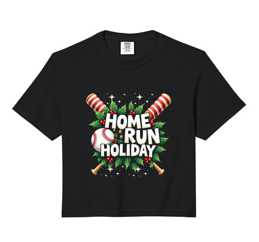 Baseball Homerun Holiday Baseball T-Shirt - Custom Art Print for Adults - T-Shirt, Sweatshirt, Hoodie