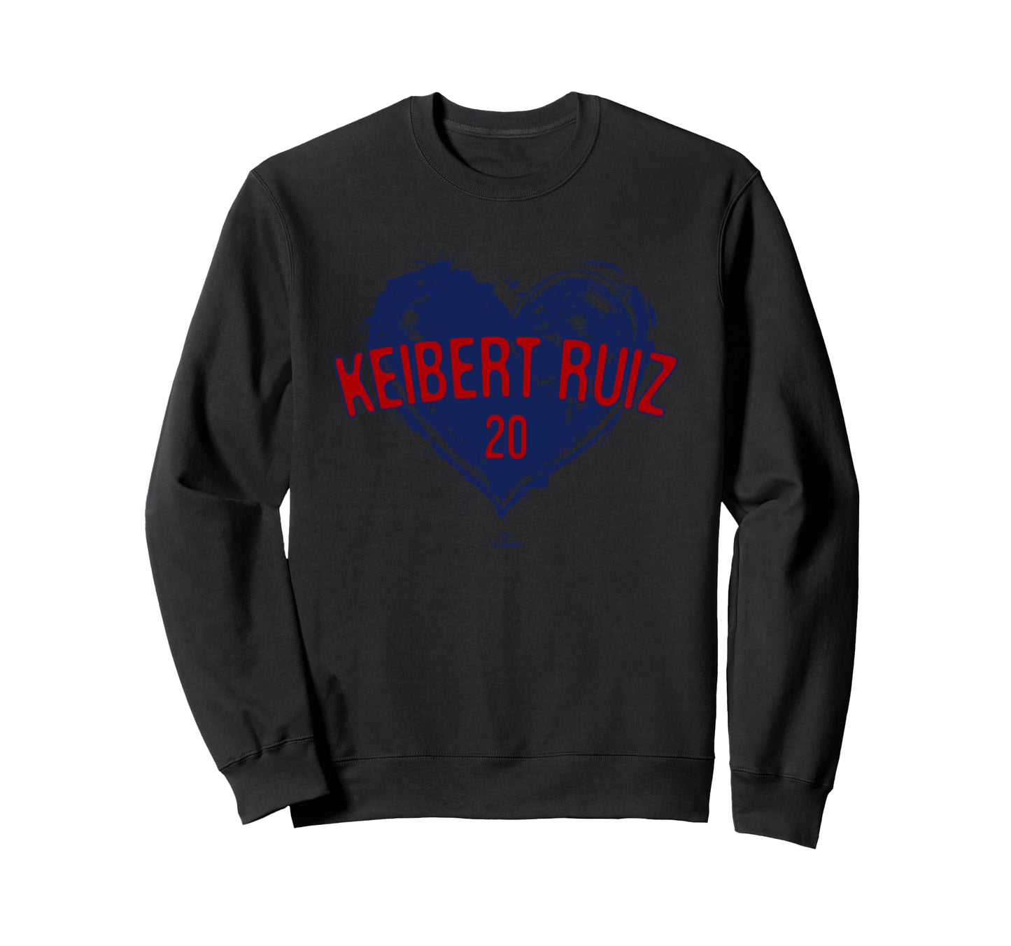 Distressed Heart Keibert Ruiz Sweatshirt - Aesthetic Graphic Men Women - T-Shirt, Sweatshirt, Hoodie