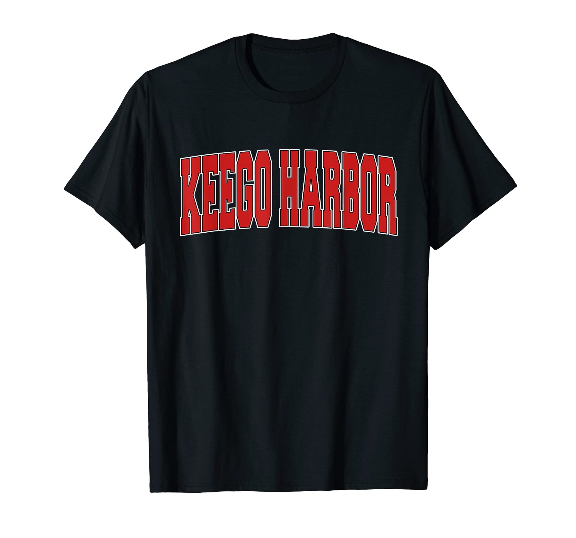 Keego Harbor Mi Michigan Varsity Usa T-Shirt - Custom Art Print Men Women - T-Shirt, Sweatshirt, Hoodie