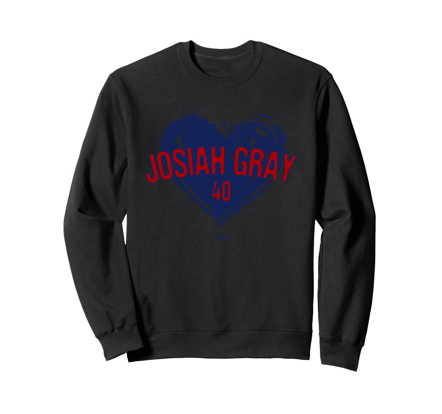 Distressed Heart Josiah Gray Sweatshirt - Unique Graphic Men Women - T-Shirt, Sweatshirt, Hoodie