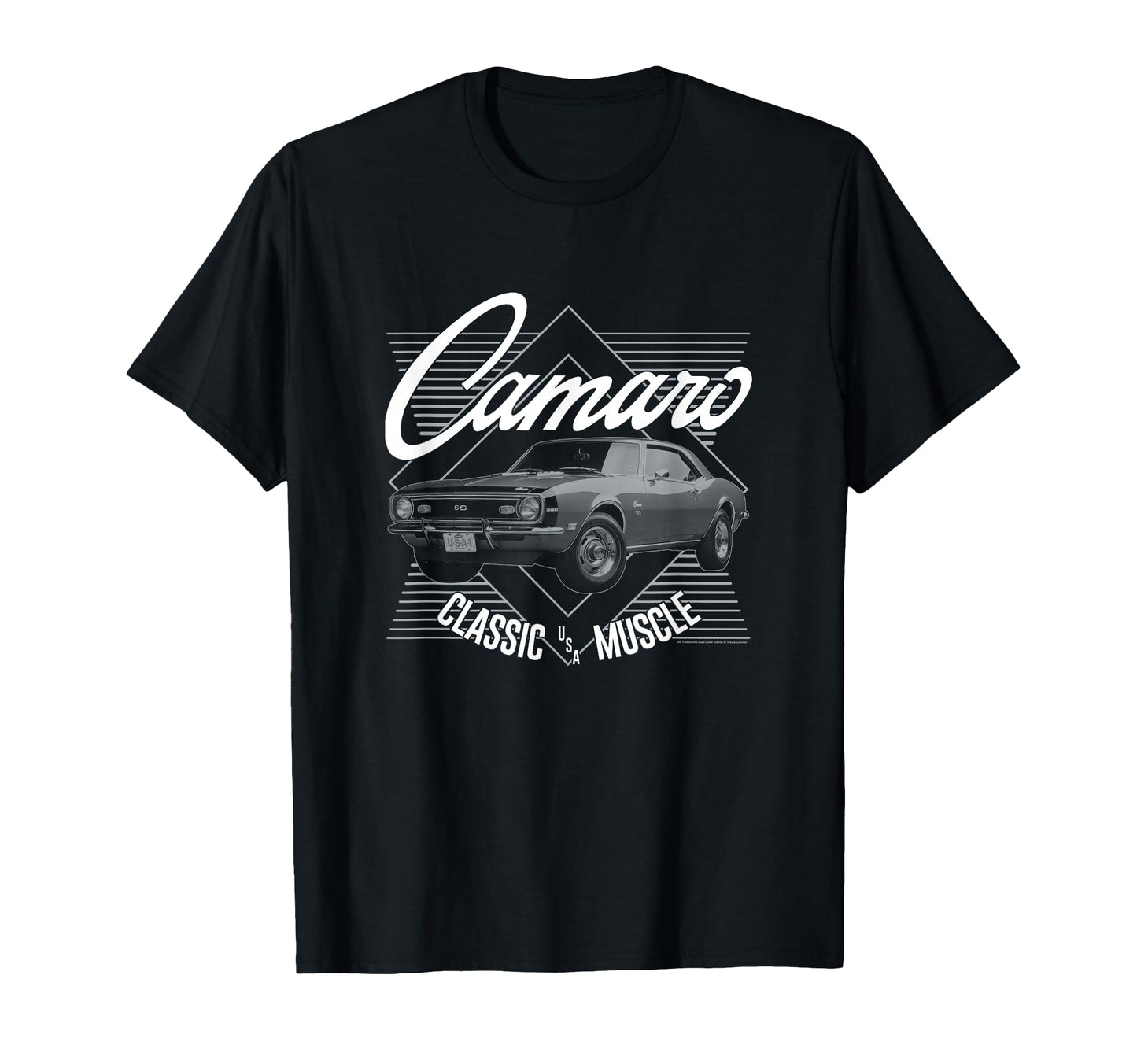 Chevrolet Camaro Muscle Usa 33257 T-Shirt - Casual Everyday Wear Men Women - T-Shirt, Sweatshirt, Hoodie