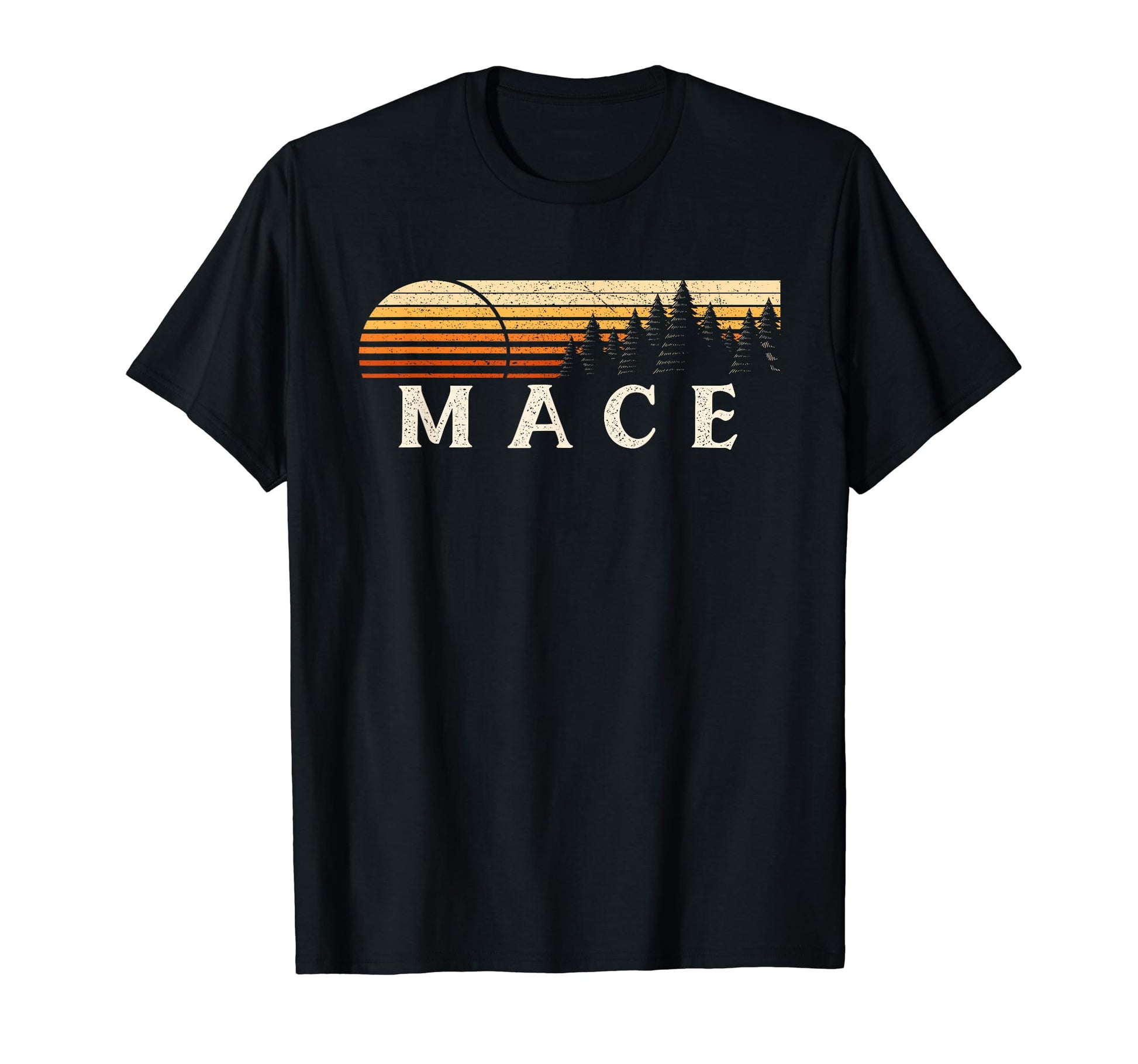 Mace Wv Evergreen Sunset Eighties T-Shirt - Casual Everyday Wear Men Women - T-Shirt, Sweatshirt, Hoodie