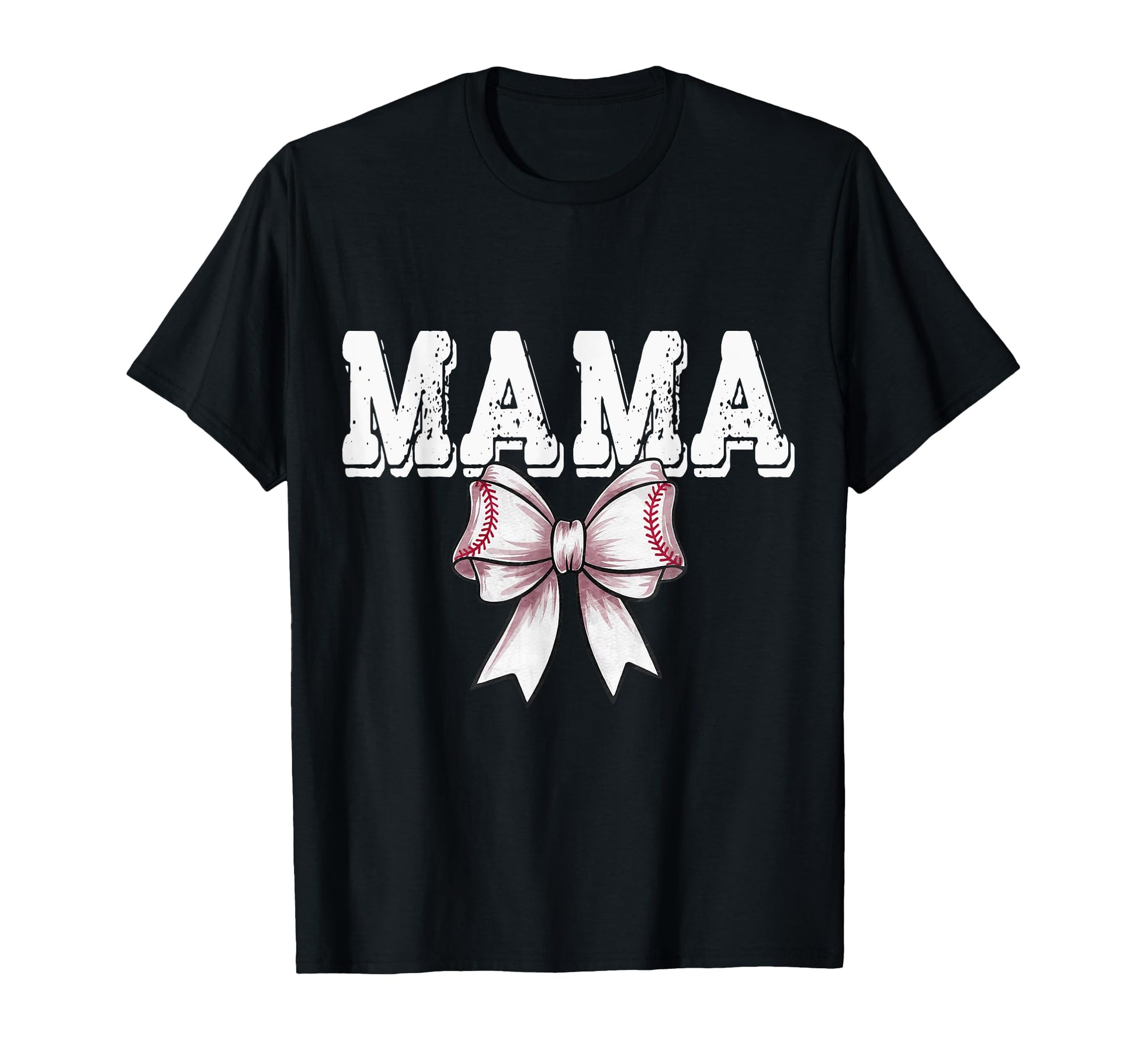 Coquette Baseball Bow Mom Sister T-Shirt - Unique Graphic Men Women - T-Shirt, Sweatshirt, Hoodie