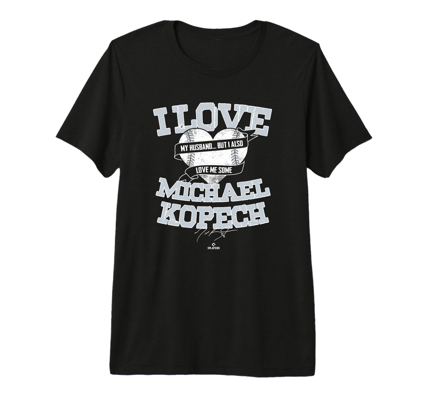I Love Michael Kopech Tri Blend T-Shirt - Fun Novelty Design Unisex - T-Shirt, Sweatshirt, Hoodie