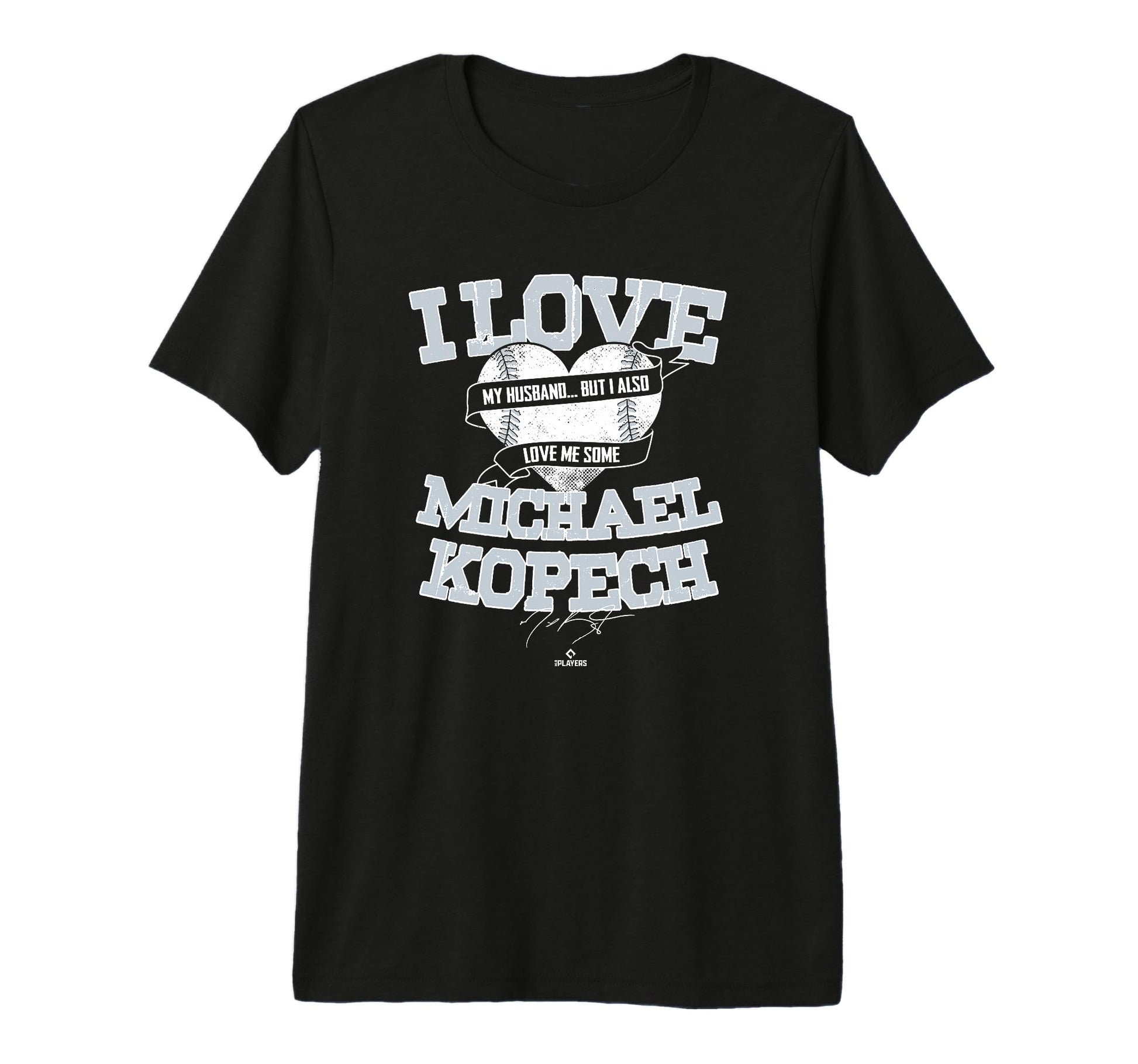 I Love Michael Kopech Tri Blend T-Shirt - Fun Novelty Design Unisex - T-Shirt, Sweatshirt, Hoodie