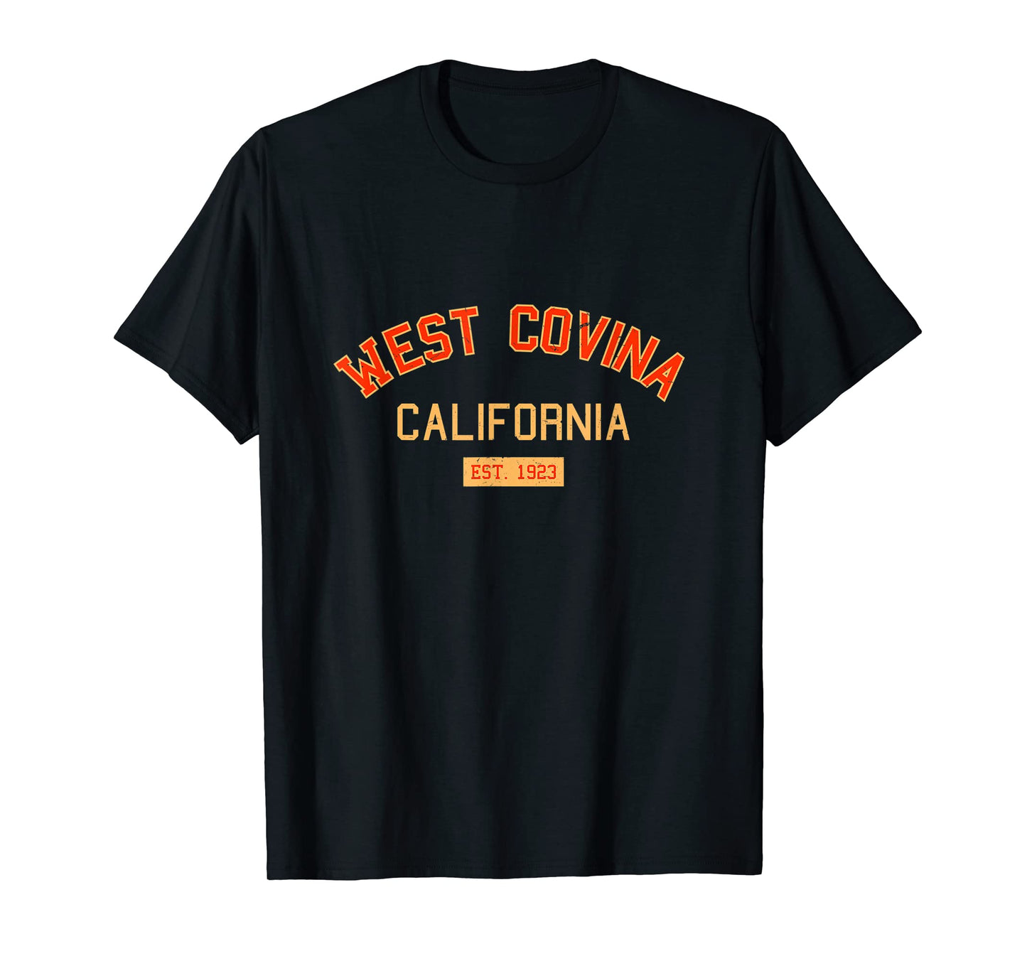 West Covina California 1923 Ca Los T-Shirt - Trendy Graphic Men Women - T-Shirt, Sweatshirt, Hoodie