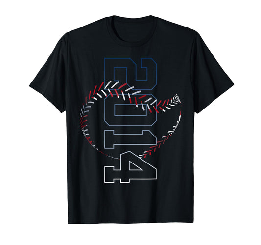 12 Years 2014 Baseball 12Th Birthday T-Shirt - Streetwear Style Men Women - T-Shirt, Sweatshirt, Hoodie