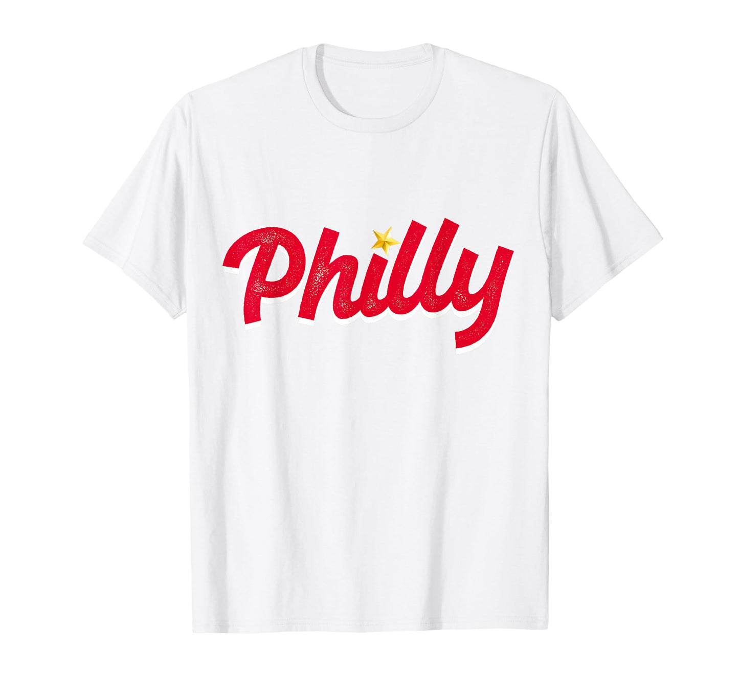 Distressed Philly Baseball Lovers T-Shirt - Fun Novelty Design Unisex - T-Shirt, Sweatshirt, Hoodie