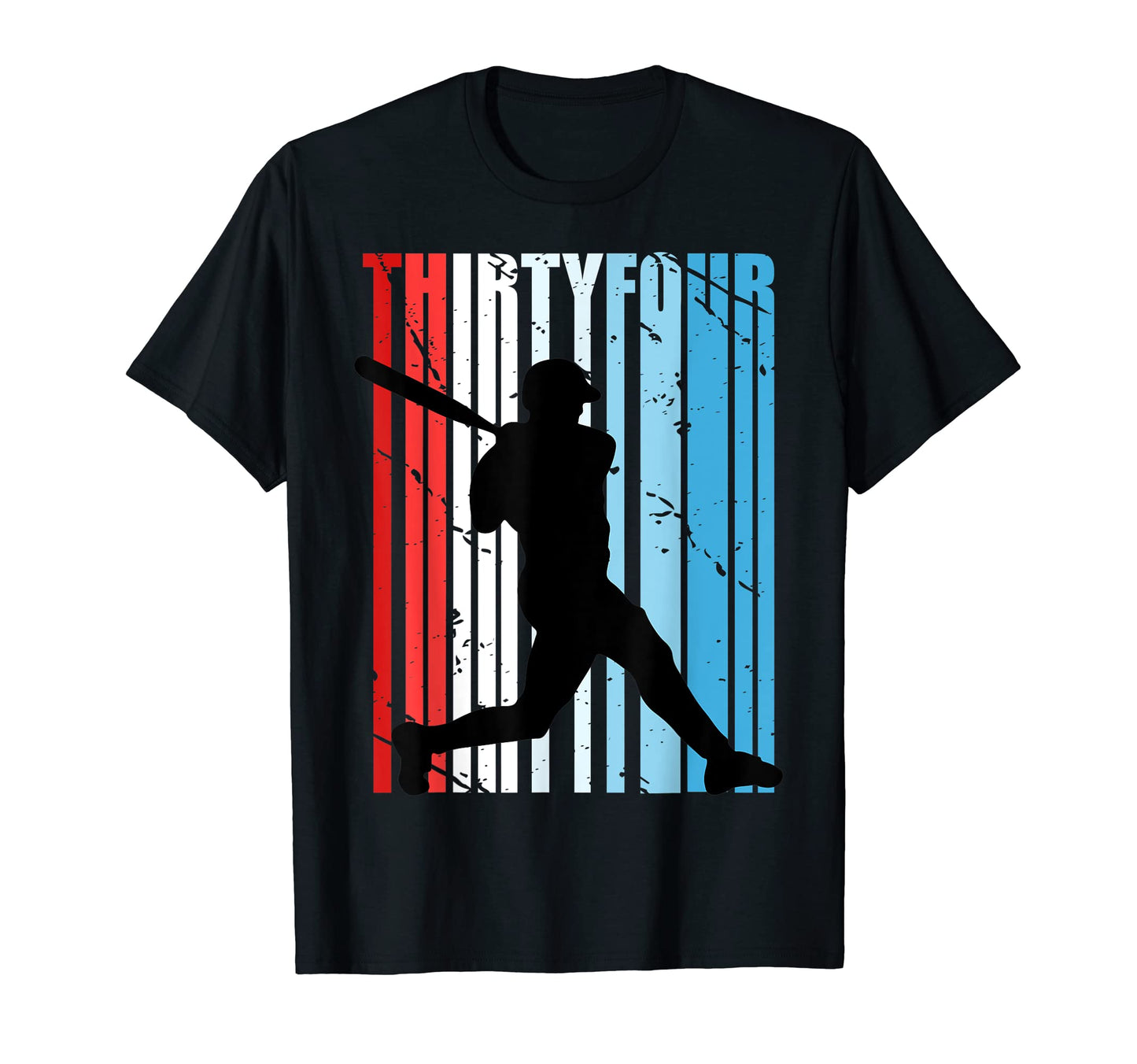 Mens Colors Mens 34Th Baseball T-Shirt - Streetwear Style Men Women - T-Shirt, Sweatshirt, Hoodie