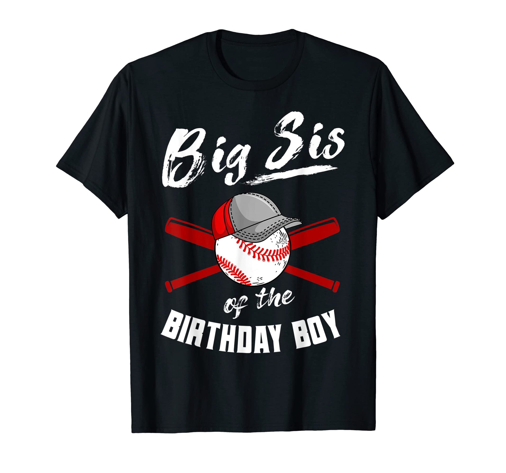 Big Sis Birthday Baseball Bday T-Shirt - Aesthetic Graphic for Adults - T-Shirt, Sweatshirt, Hoodie
