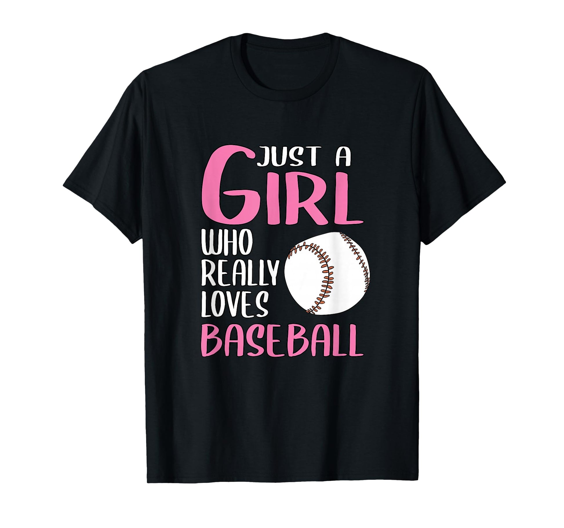 Womens Gift Just Who Really Loves Baseball T-Shirt - Unique Graphic Unisex - T-Shirt, Sweatshirt, Hoodie