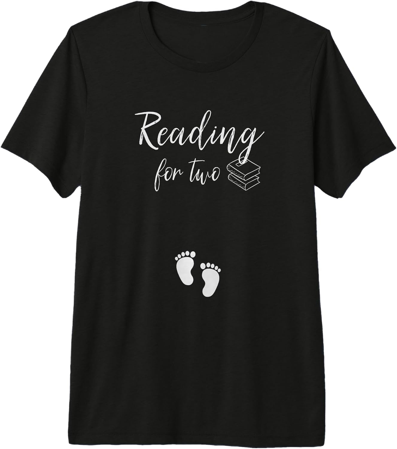 Book Lovers Nerd Pregnancy Announcement - Adult & Kids T-Shirts, Sweatshirts & Hoodies apparel design preview 1