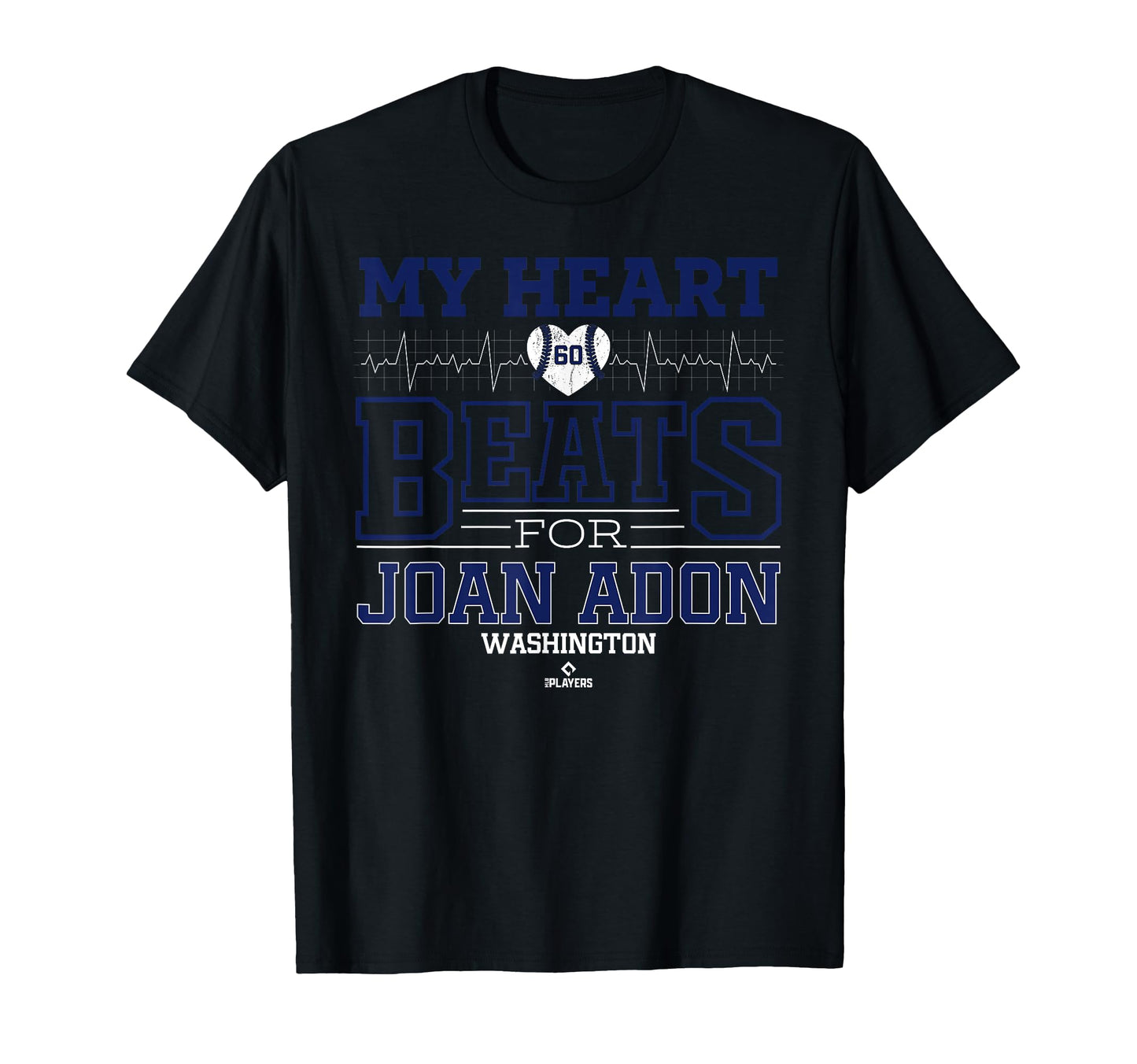 My Heart Beats Joan Adon Washington T-Shirt - Aesthetic Graphic for Adults - T-Shirt, Sweatshirt, Hoodie