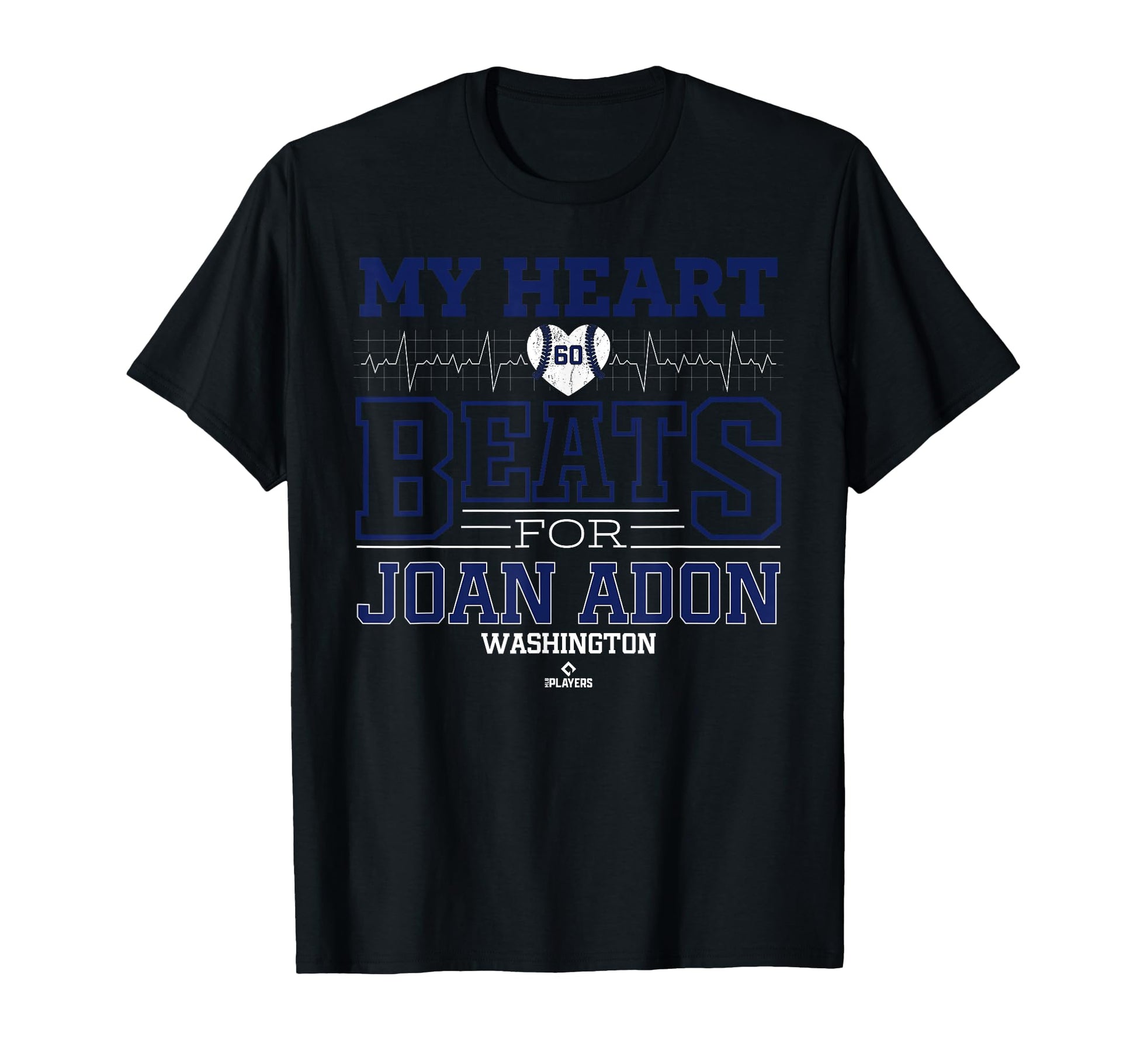 My Heart Beats Joan Adon Washington T-Shirt - Aesthetic Graphic for Adults - T-Shirt, Sweatshirt, Hoodie