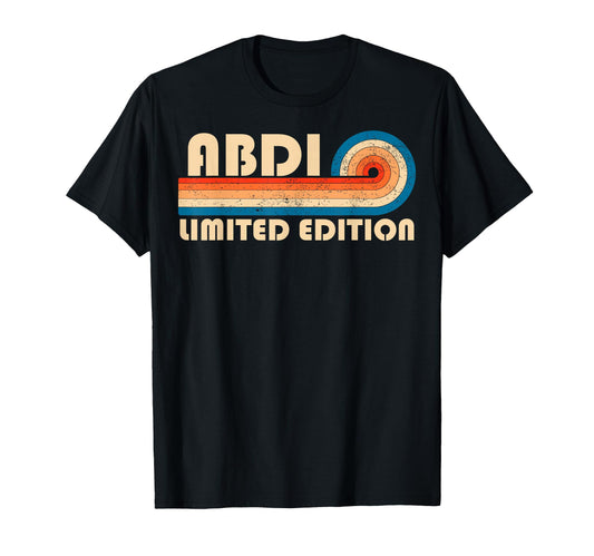 Abdi 70S 80S Sunset Stripe T-Shirt - Graphic Print Unisex - T-Shirt, Sweatshirt, Hoodie