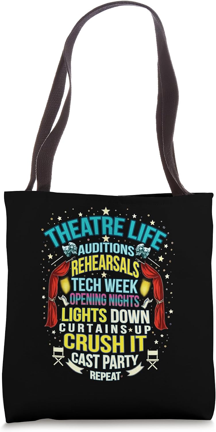 Theatre Life Nerd Actor Musical Theater Auditions - Adult & Kids T-Shirts, Sweatshirts & Hoodies apparel design preview 1