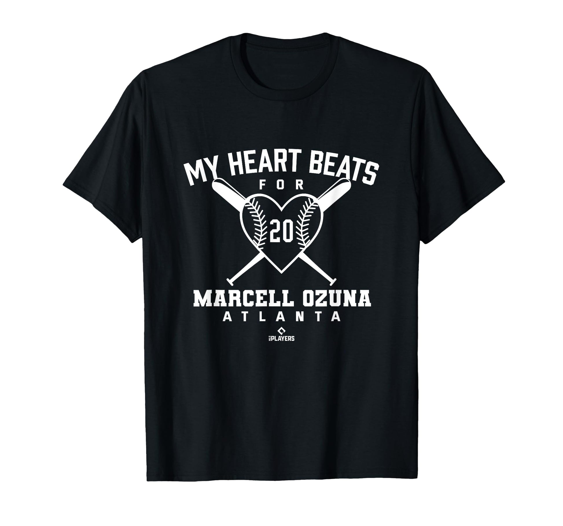 My Heart Beats Marcell Ozuna T-Shirt - Streetwear Style for Adults - T-Shirt, Sweatshirt, Hoodie