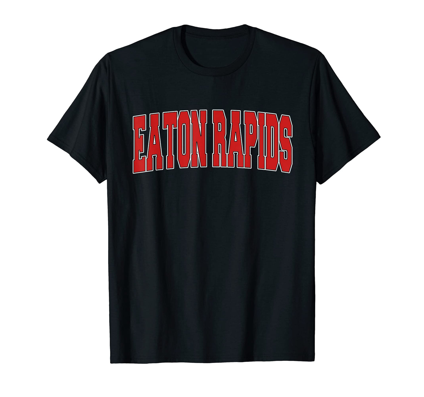 Eaton Rapids Mi Michigan Varsity T-Shirt - Fun Novelty Design Men Women - T-Shirt, Sweatshirt, Hoodie