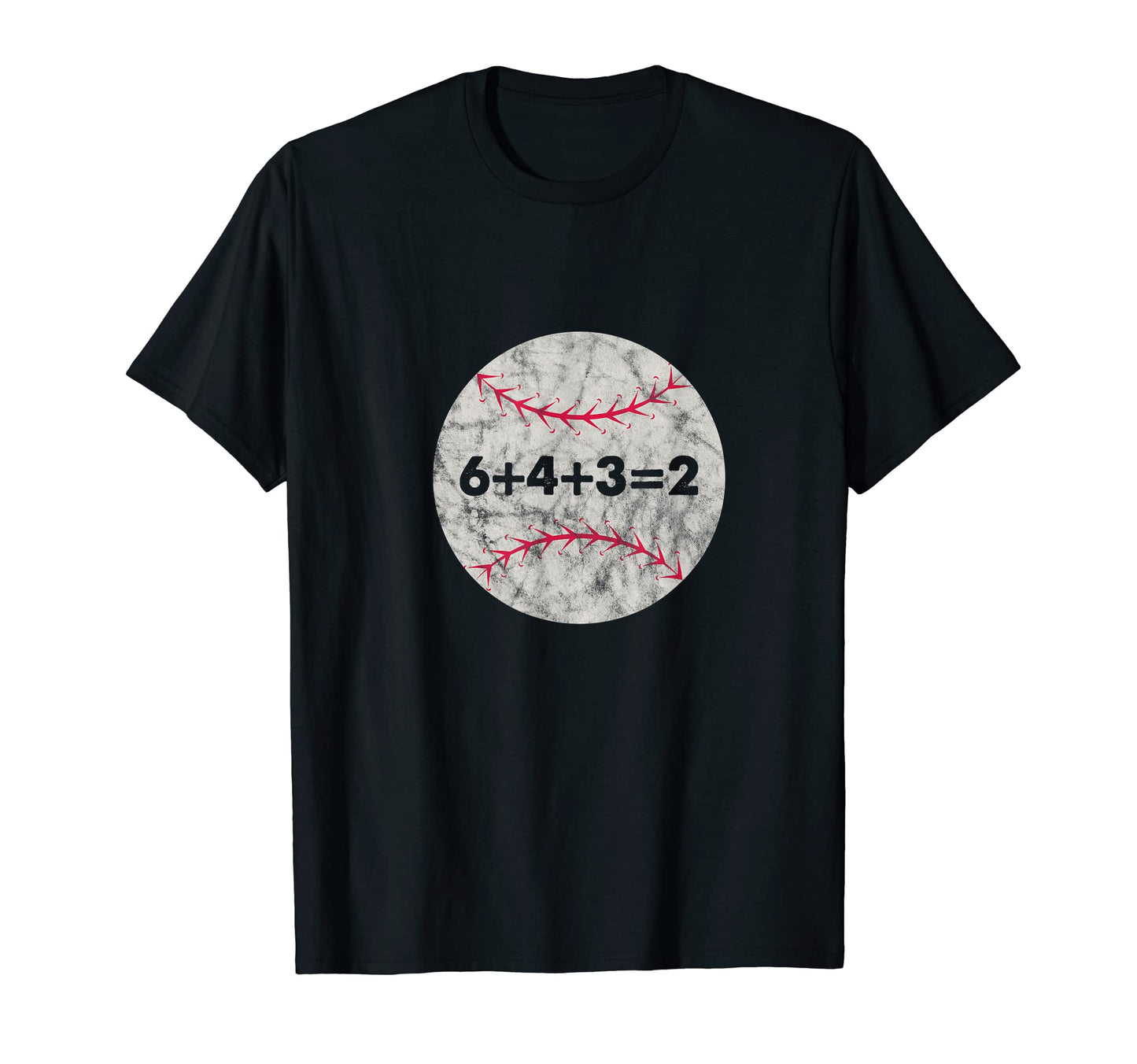 6 4 3 2 Double Play Baseball T-Shirt - Casual Everyday Wear for Adults - T-Shirt, Sweatshirt, Hoodie