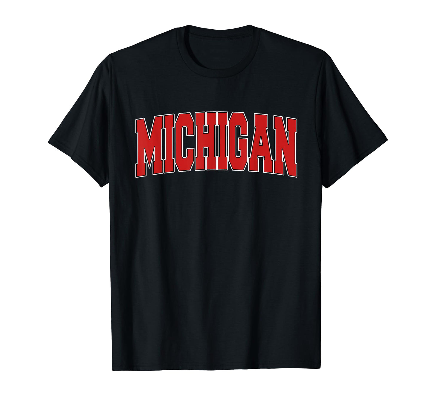 Michigan Usa State Mi Varsity Sports T-Shirt - Trendy Graphic Men Women - T-Shirt, Sweatshirt, Hoodie
