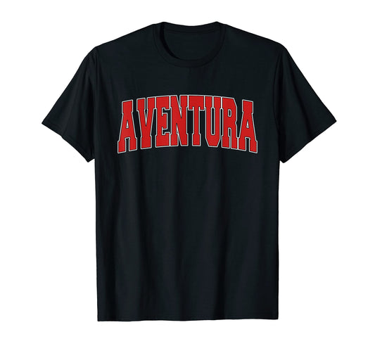 Aventura Fl Florida Varsity Usa Sports T-Shirt - Minimalist Print Unisex - T-Shirt, Sweatshirt, Hoodie