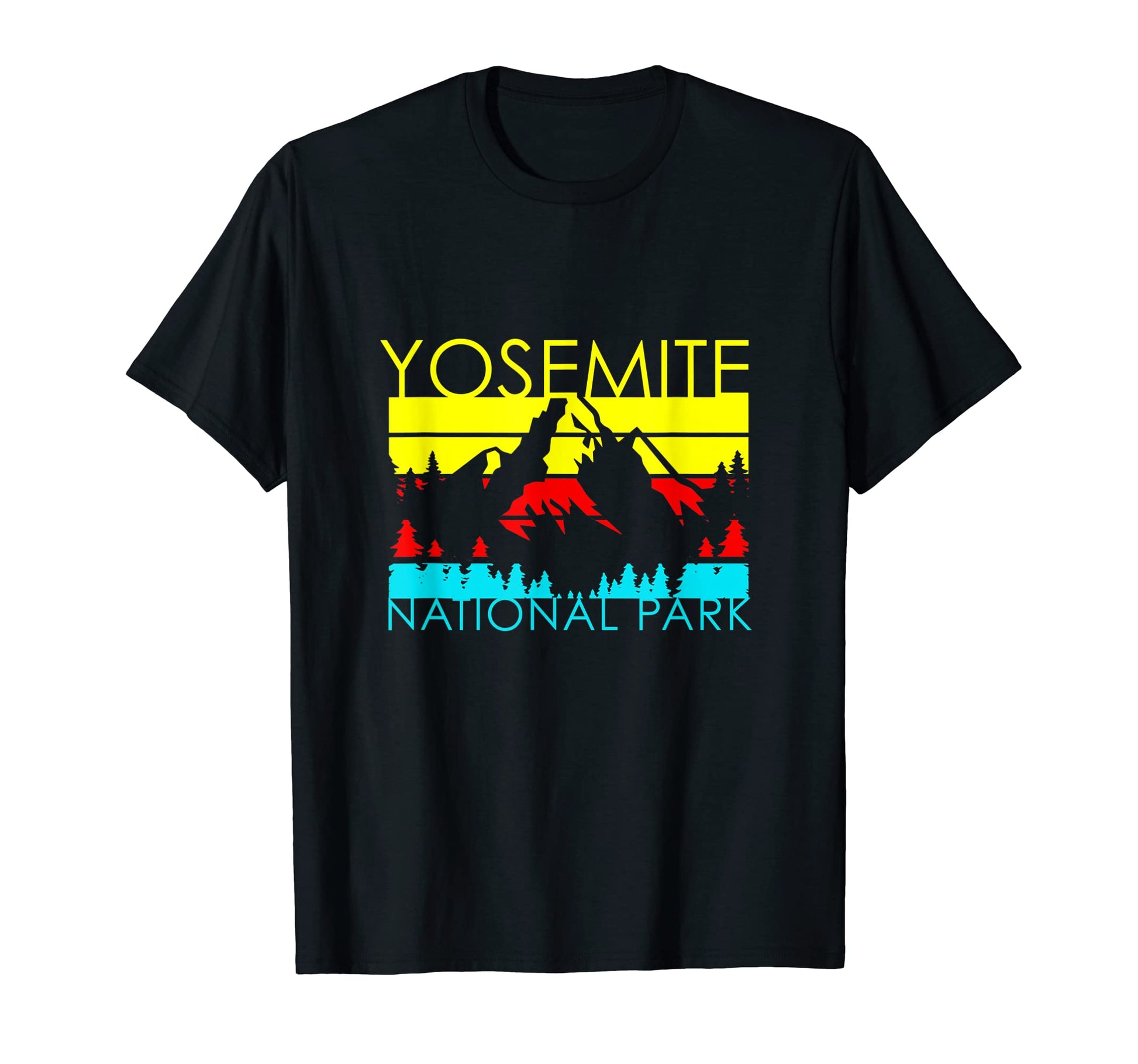 Yosemite National Park Hiking T-Shirt - Trendy Graphic for Adults - T-Shirt, Sweatshirt, Hoodie
