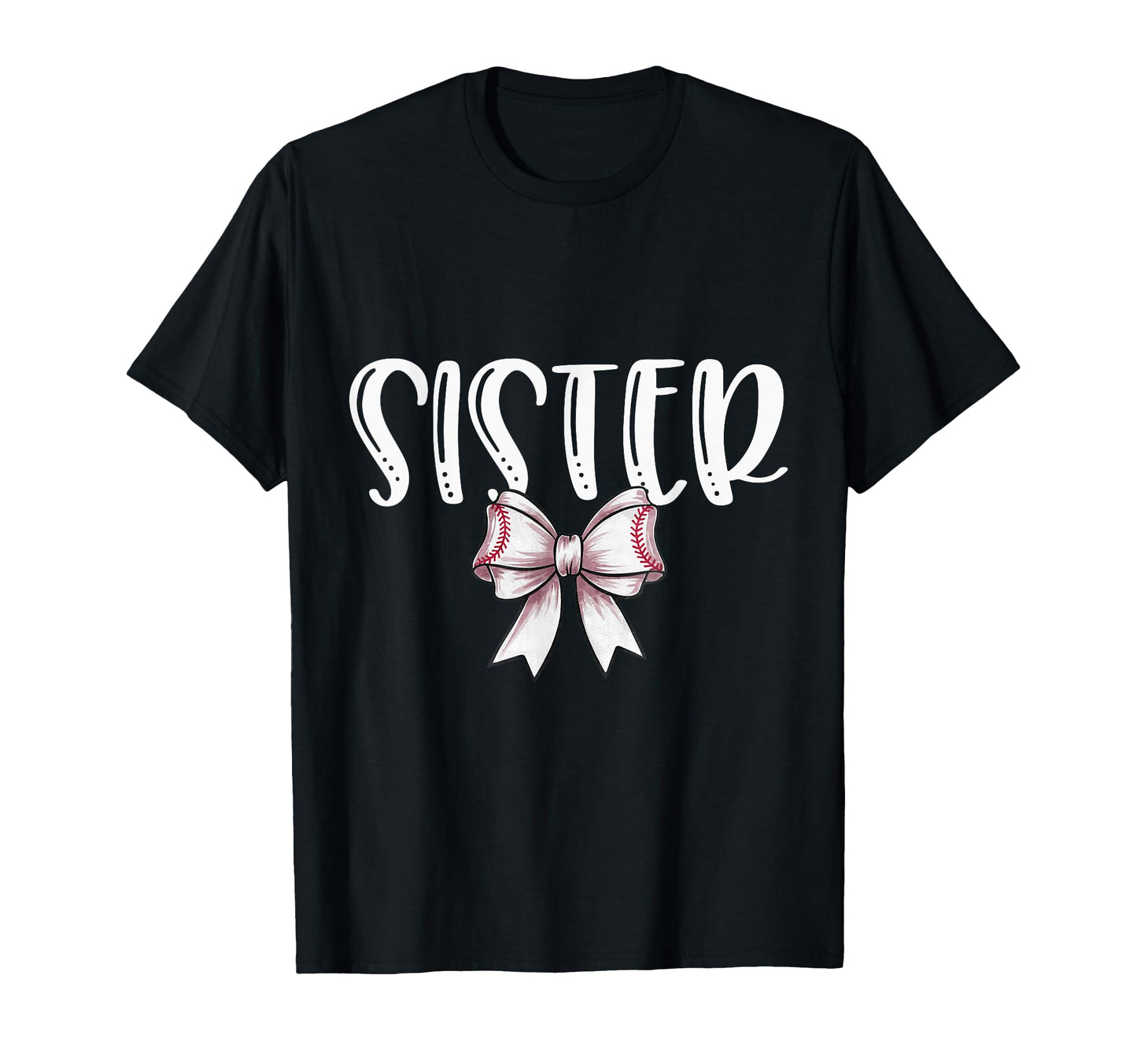 Coquette Baseball Sister Spirit T-Shirt - Fun Novelty Design Men Women - T-Shirt, Sweatshirt, Hoodie