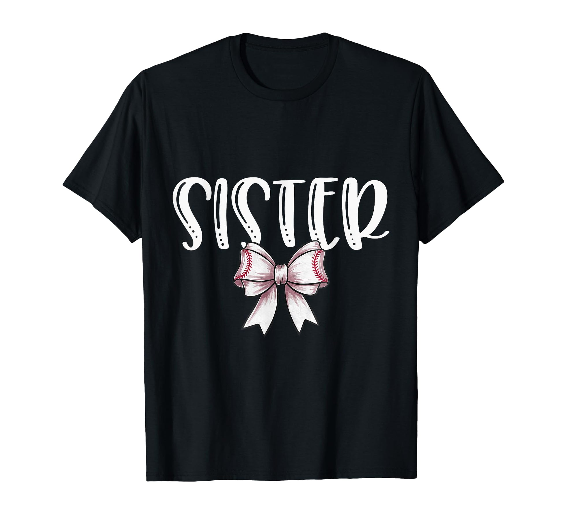 Coquette Baseball Sister Spirit T-Shirt - Fun Novelty Design Men Women - T-Shirt, Sweatshirt, Hoodie