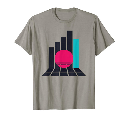 80S Synthwave T-Shirt - Minimalist Print for Adults - T-Shirt, Sweatshirt, Hoodie