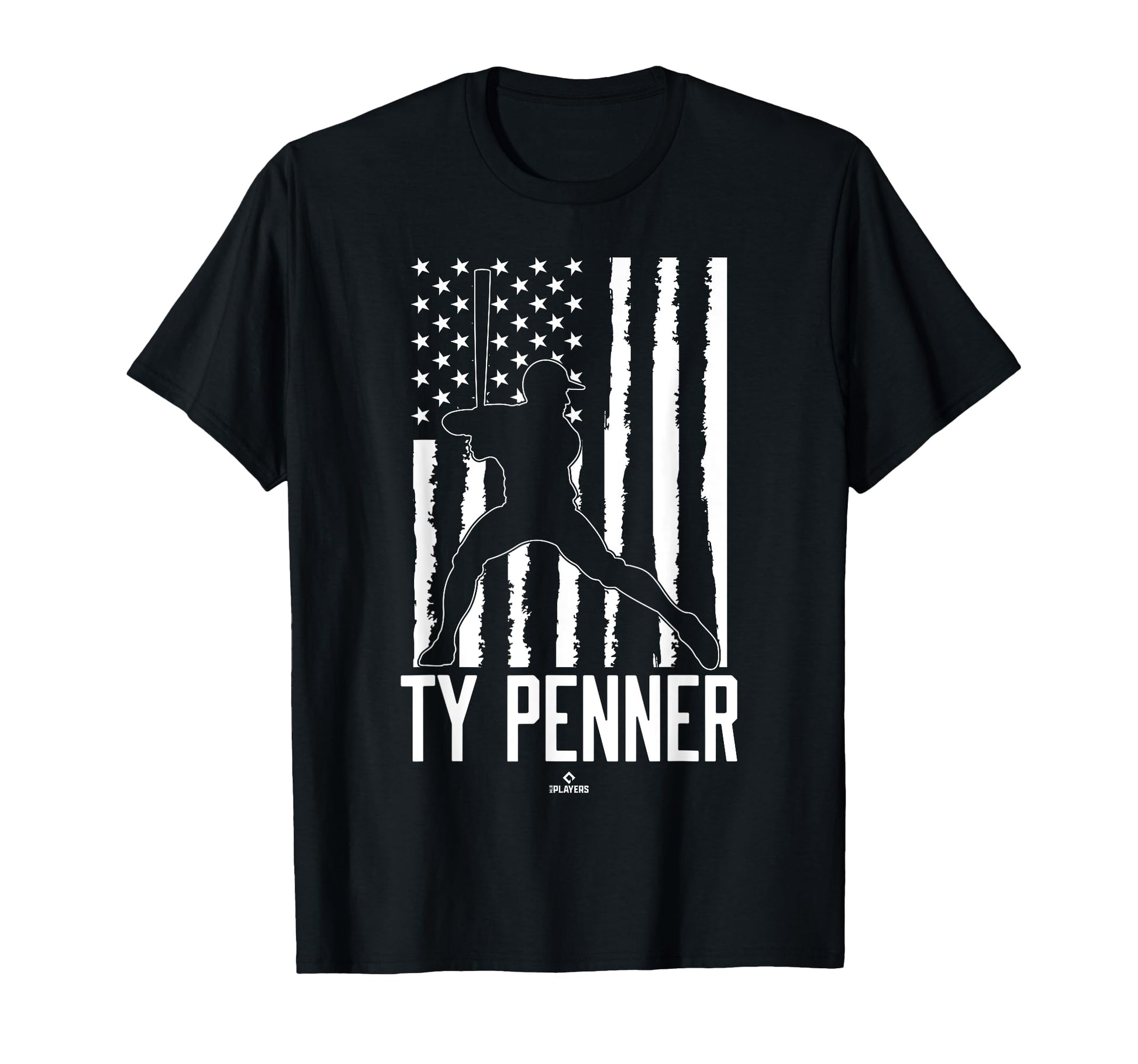 Distressed Flag Swing Ty Penner T-Shirt - Aesthetic Graphic for Adults - T-Shirt, Sweatshirt, Hoodie