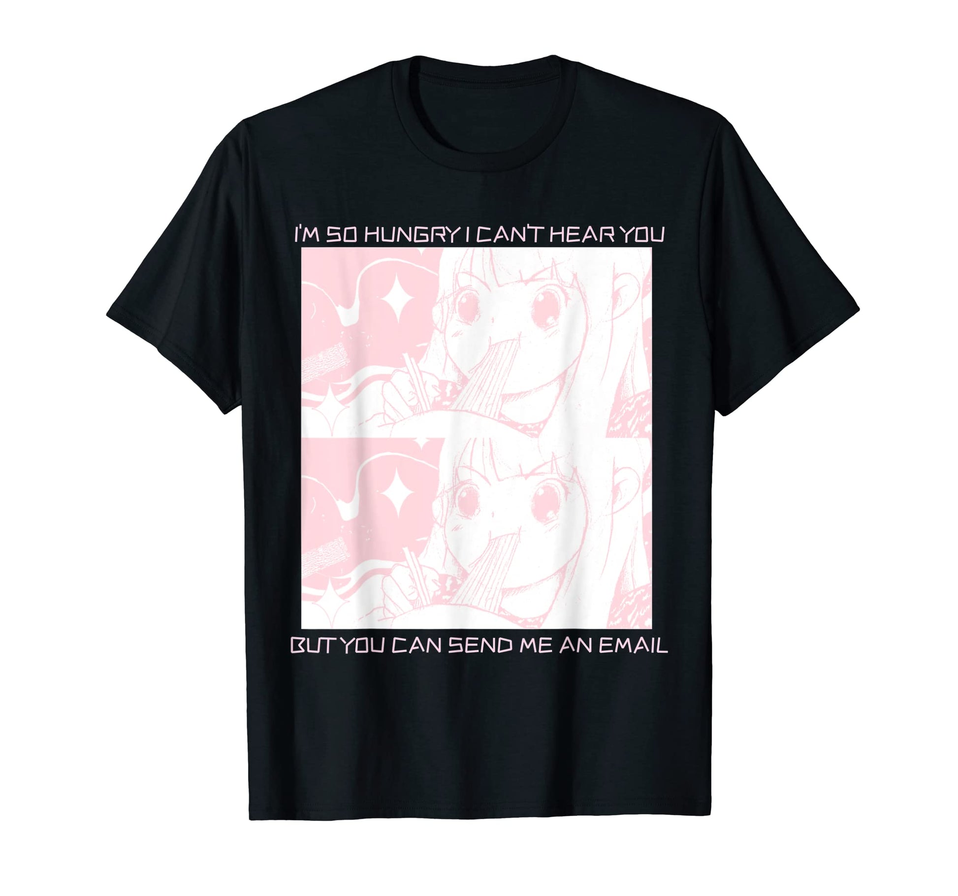 Funny Kawaii Japanese Anime Ramen Y2K T-Shirt - Fun Novelty Design Unisex - T-Shirt, Sweatshirt, Hoodie
