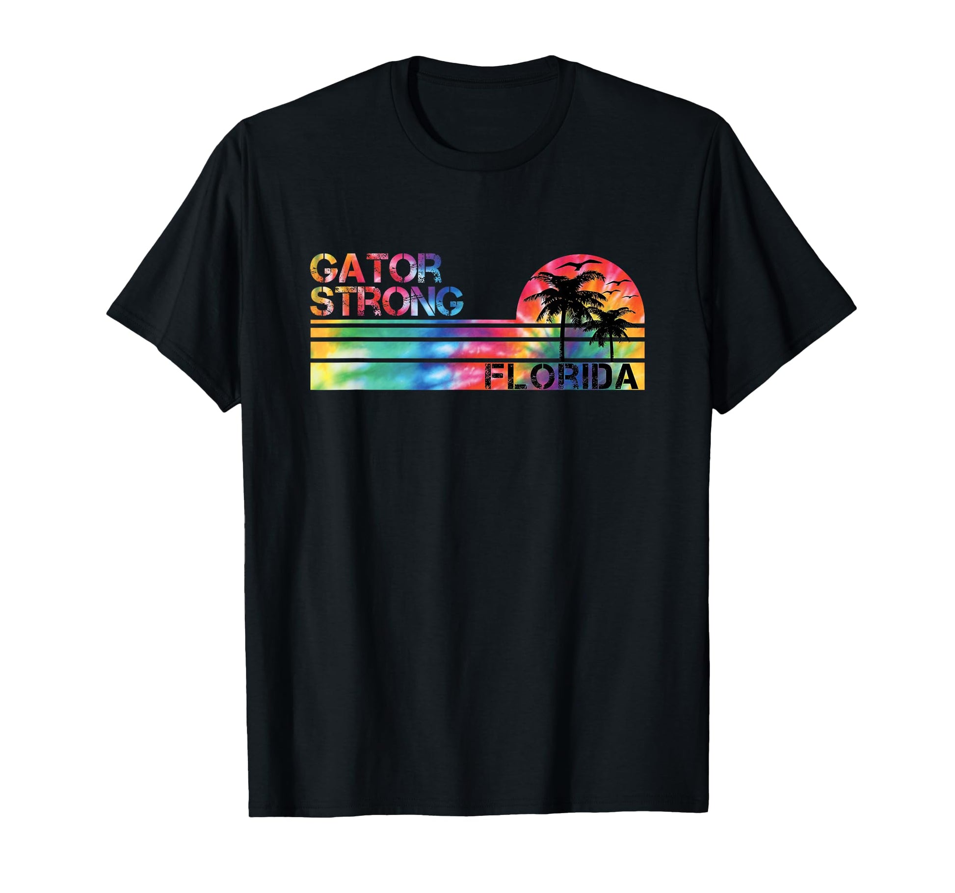 Gator Strong Florida Tie Dye Inspired T-Shirt - Novelty Apparel Unisex - T-Shirt, Sweatshirt, Hoodie