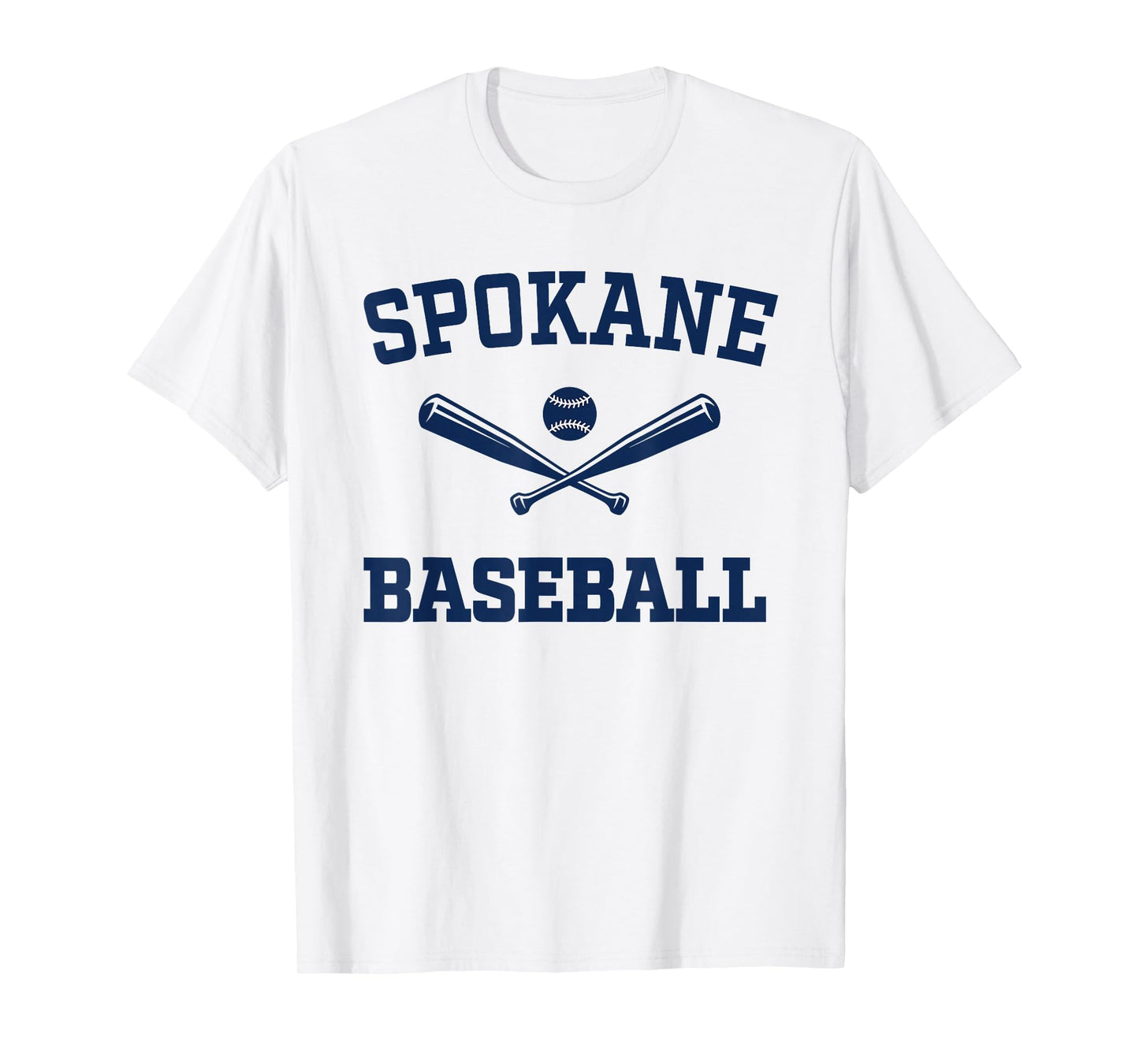 Spokane Baseball Athletic Sports Fan T-Shirt - Trendy Graphic for Adults - T-Shirt, Sweatshirt, Hoodie